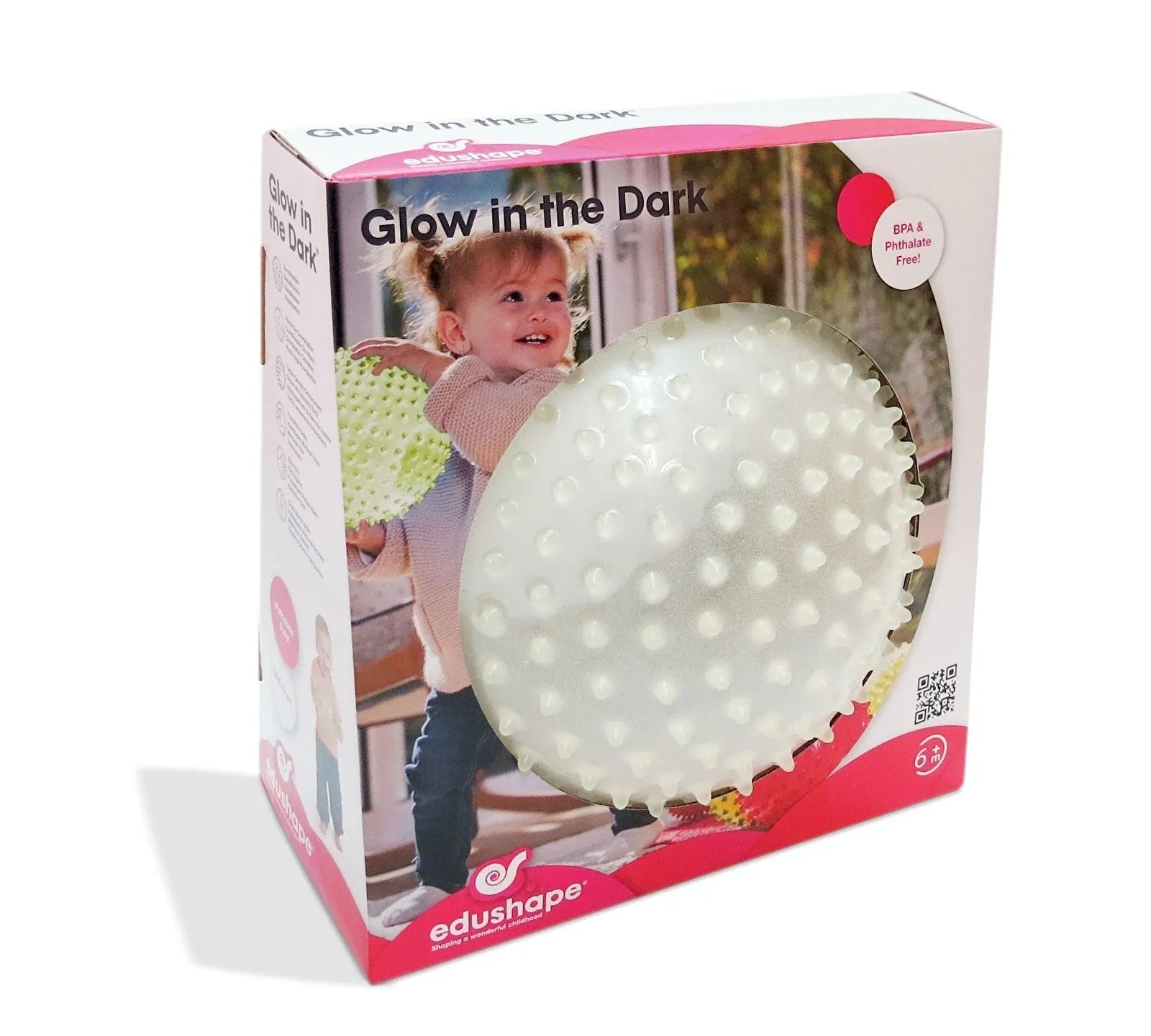 Edushape Glow In The Dark Sensory Ball - mezetto ebebek ebebek