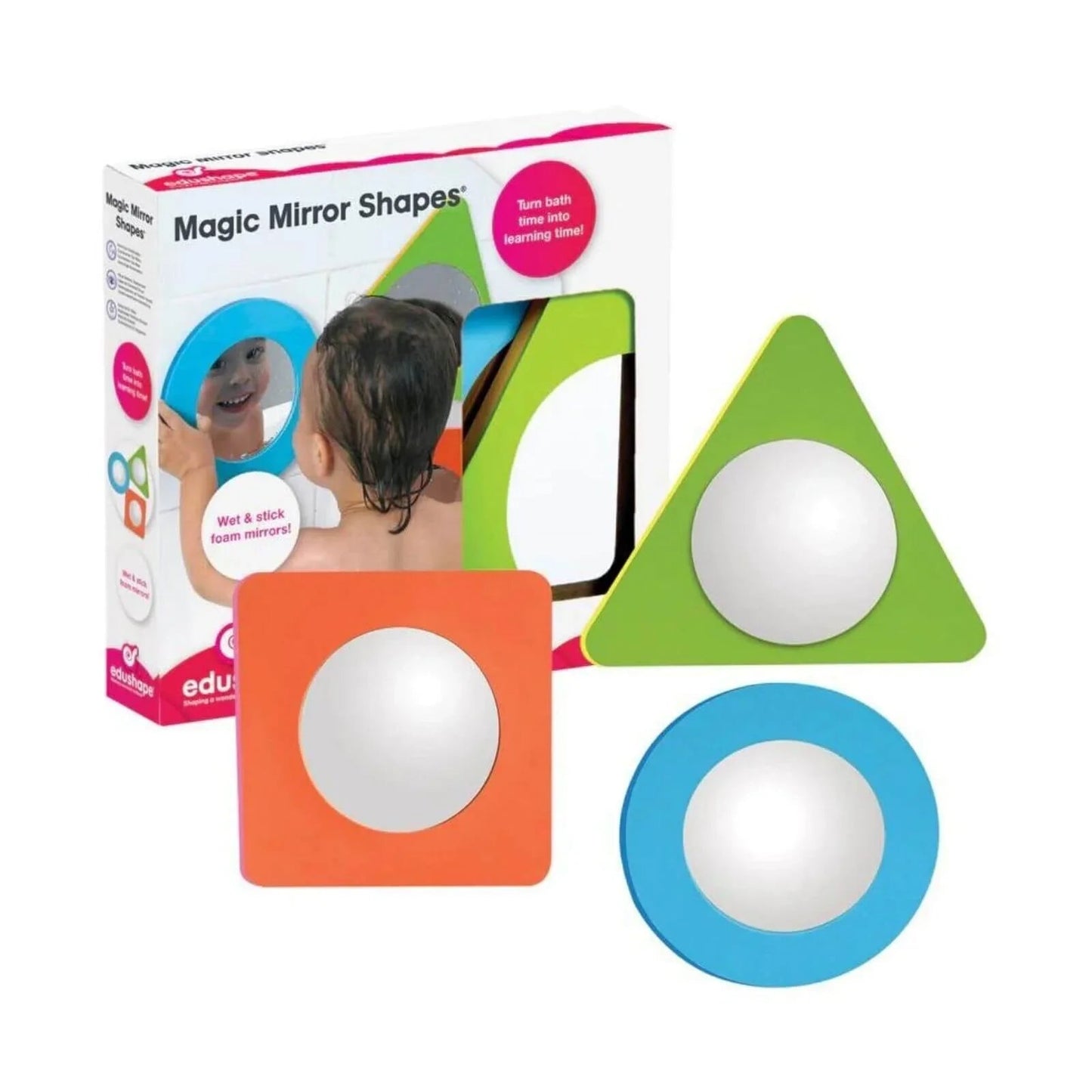 Edushape Magic Mirror Shapes - mezetto ebebek ebebek