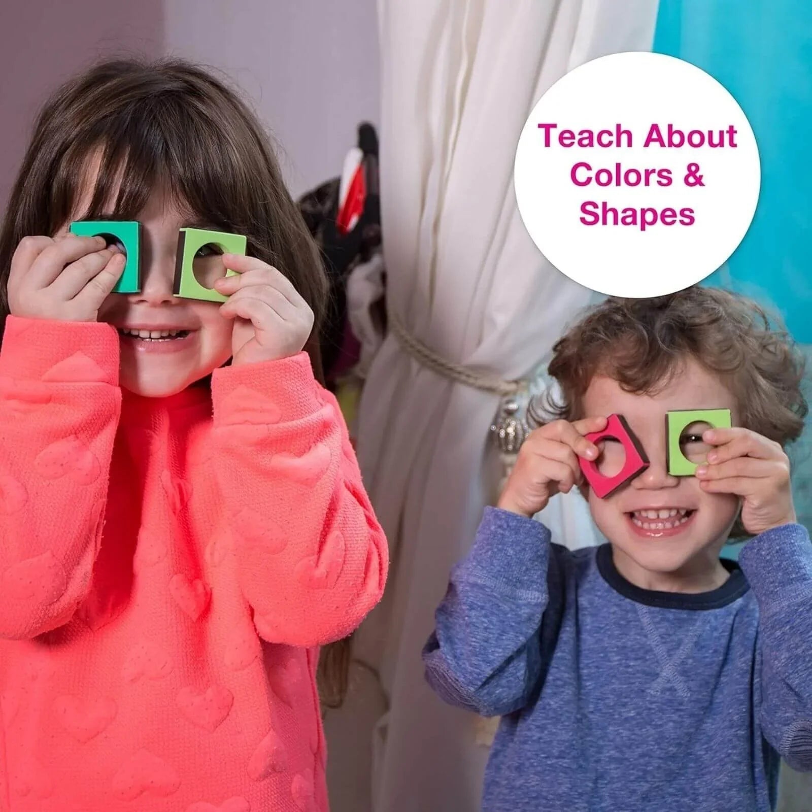 Edushape Magnetic Shapes with Board, 54 pcs - mezetto ebebek ebebek