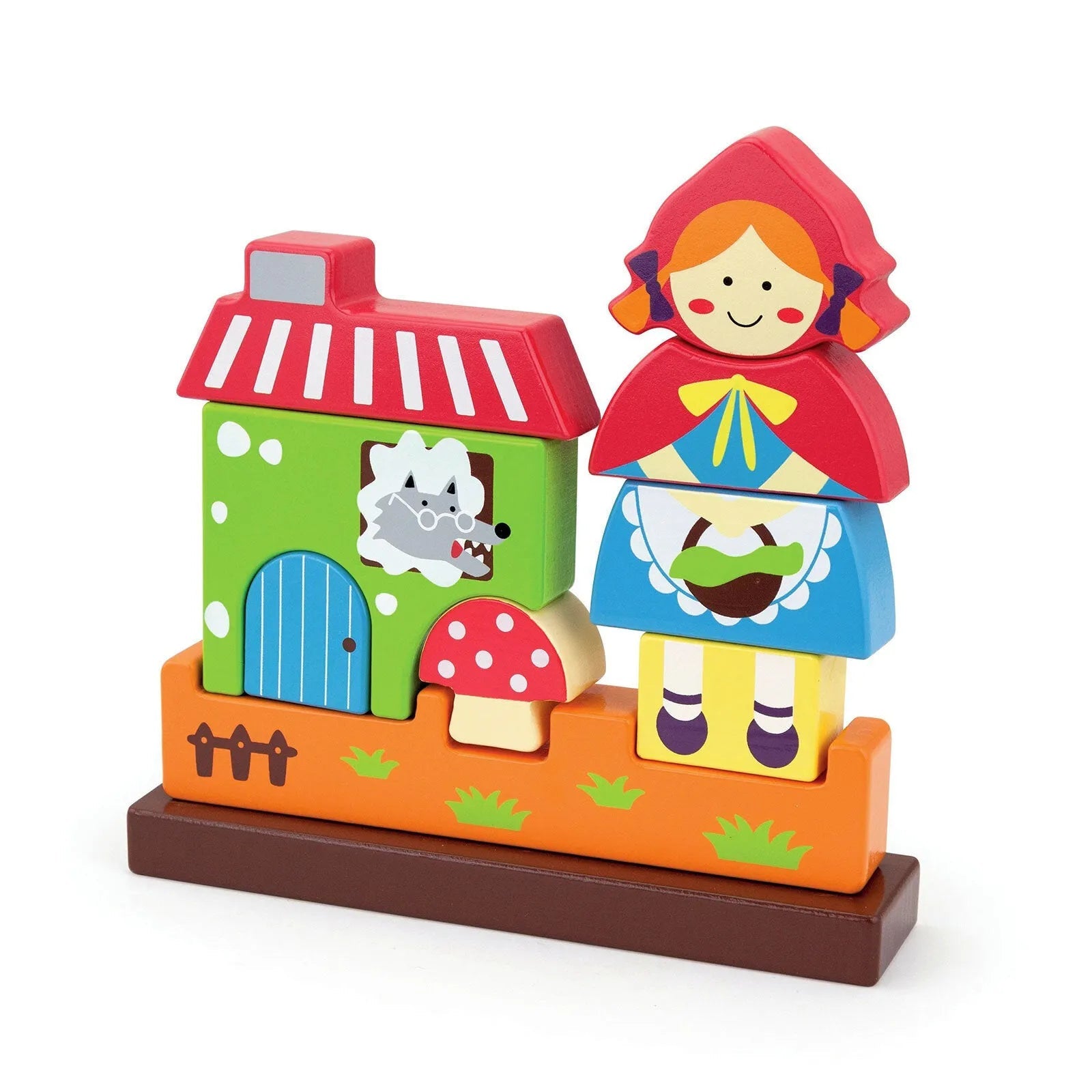 Edushape Red Riding Hood Magnetic Blocks - mezetto ebebek ebebek