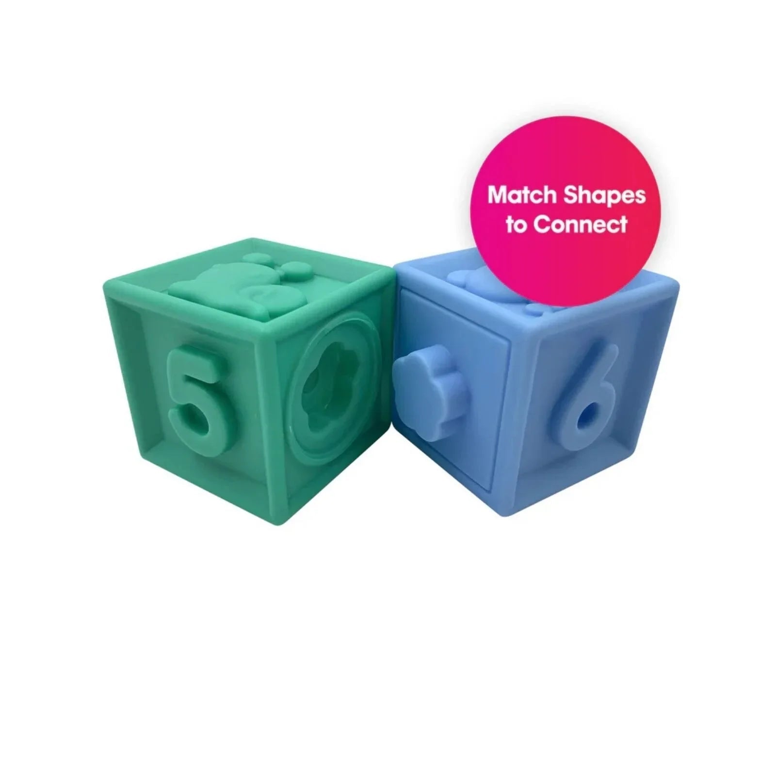 Edushape Textured Pop Blocks - mezetto ebebek ebebek