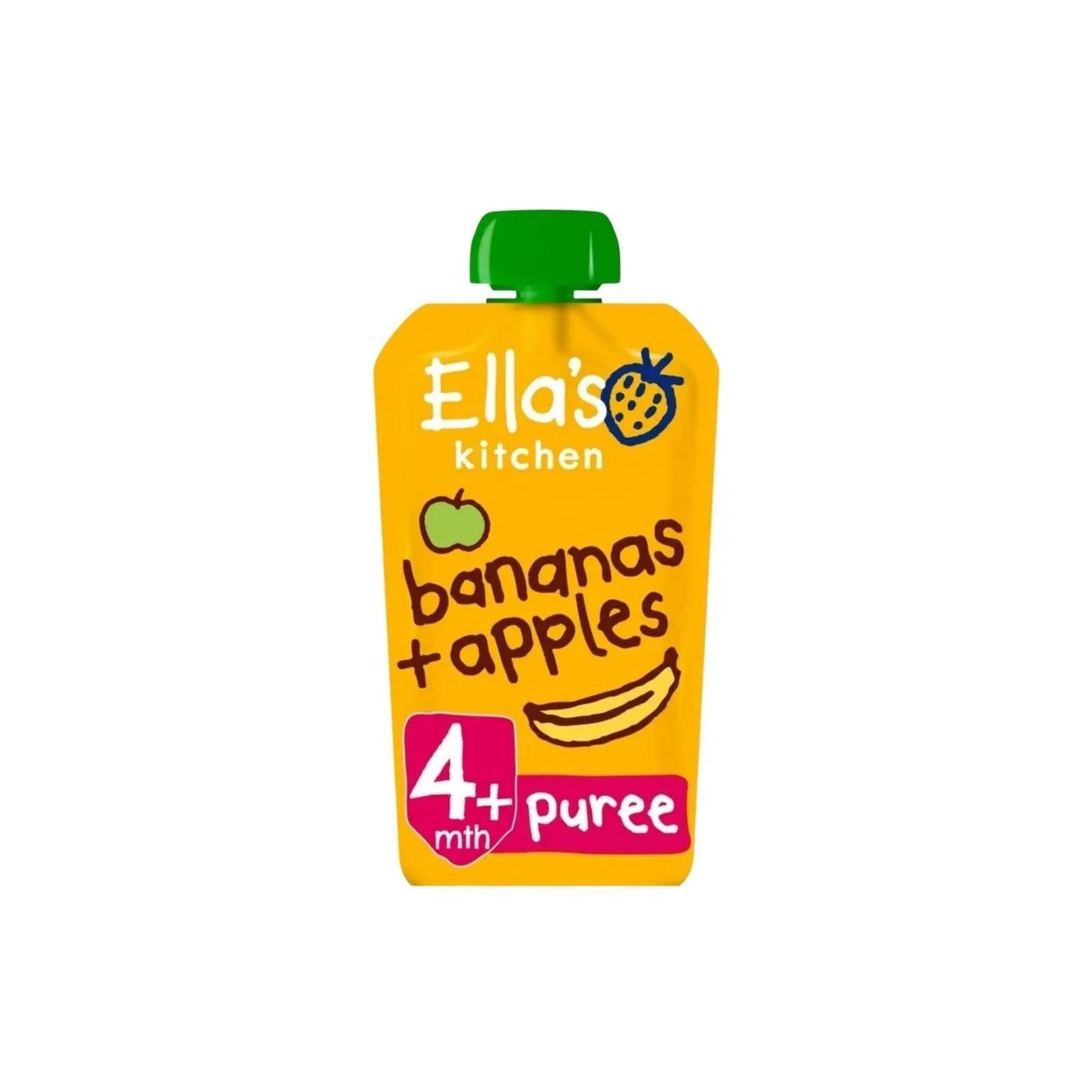 Ella's Kitchen Bananas & Apples 4+ months 120g - mezetto ebebek ebebek