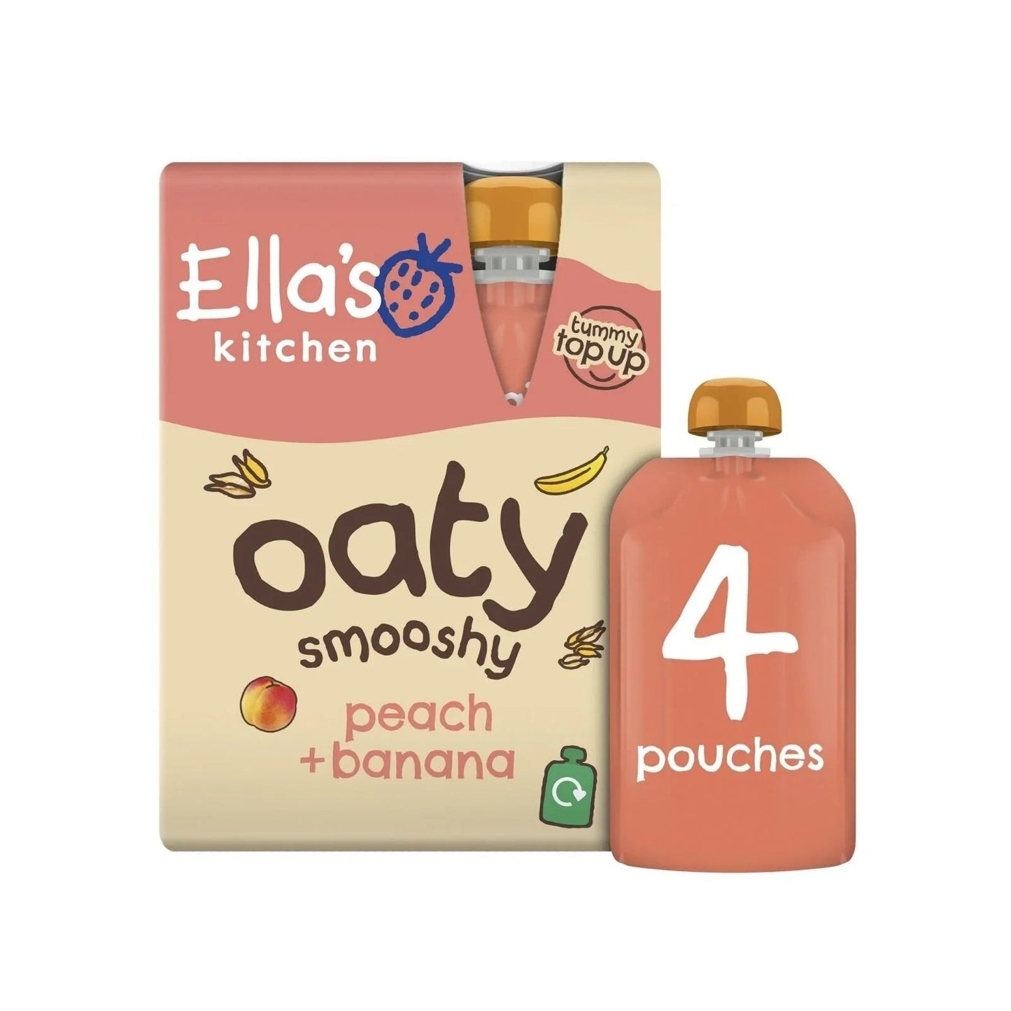 Ella's Kitchen Berry Oaty Smooshy 12+ months 360g (4x90g) - mezetto ebebek ebebek