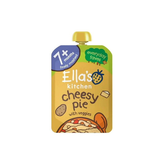 Ella's Kitchen Big Smiles Cheesy Pie with Veggies 7+ months 130g - mezetto ebebek ebebek