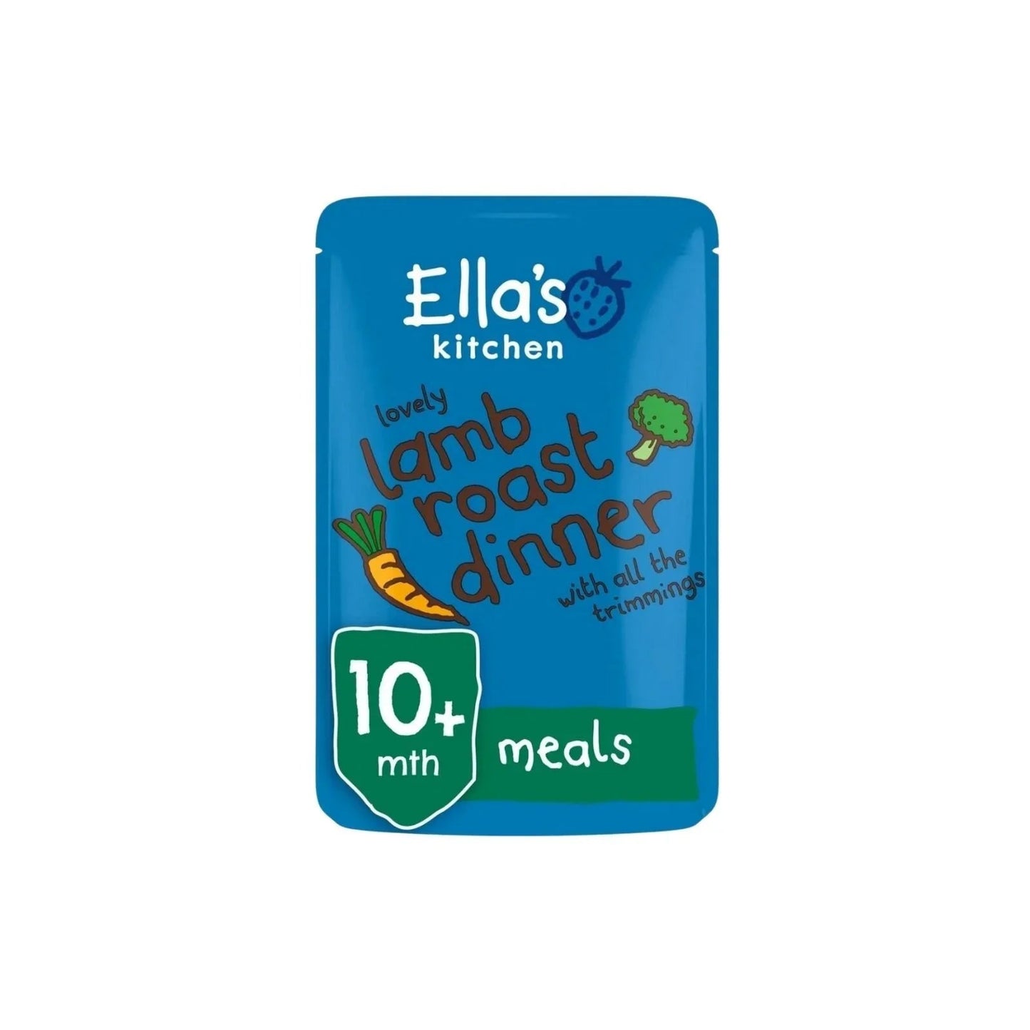 Ella's Kitchen Lovely Lamb Roast Dinner 10+ months 190g - mezetto ebebek ebebek