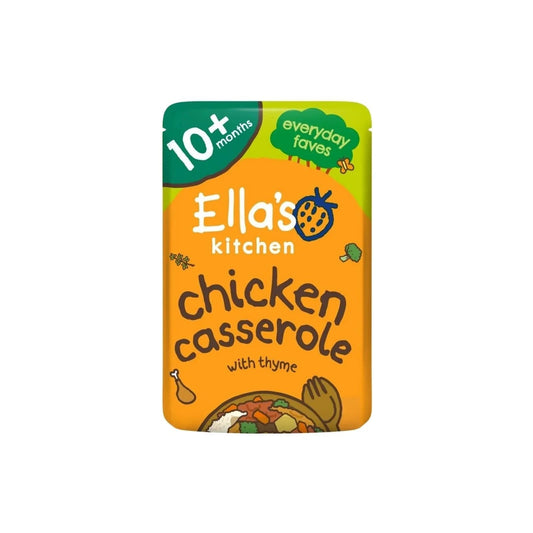 Ella's Kitchen Organic Chicken & Rice Casserole Baby Food Pouch 10+ months 190g - mezetto ebebek ebebek