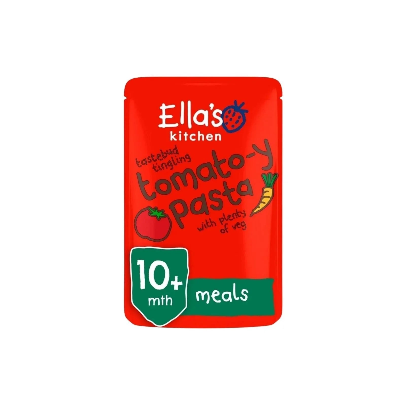 Ella's Kitchen Organic Tomato Pasta with Vegetables 10+ months 190g - mezetto ebebek ebebek