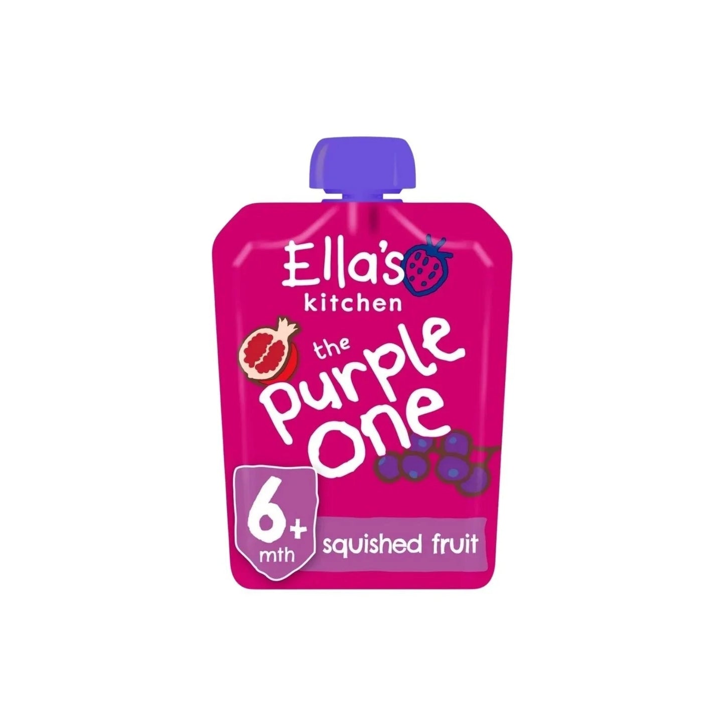 Ella's Kitchen Smoothie The Purple One 6+ months 90g - mezetto ebebek ebebek