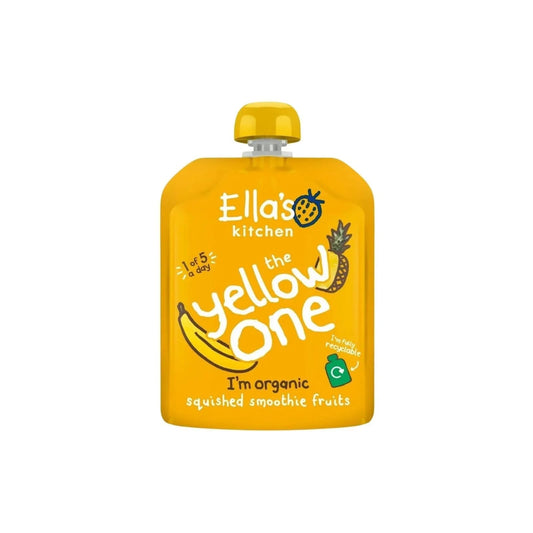 Ella's Kitchen Smoothie The Yellow One Baby Food Pouch 6+ months 90g - mezetto ebebek ebebek