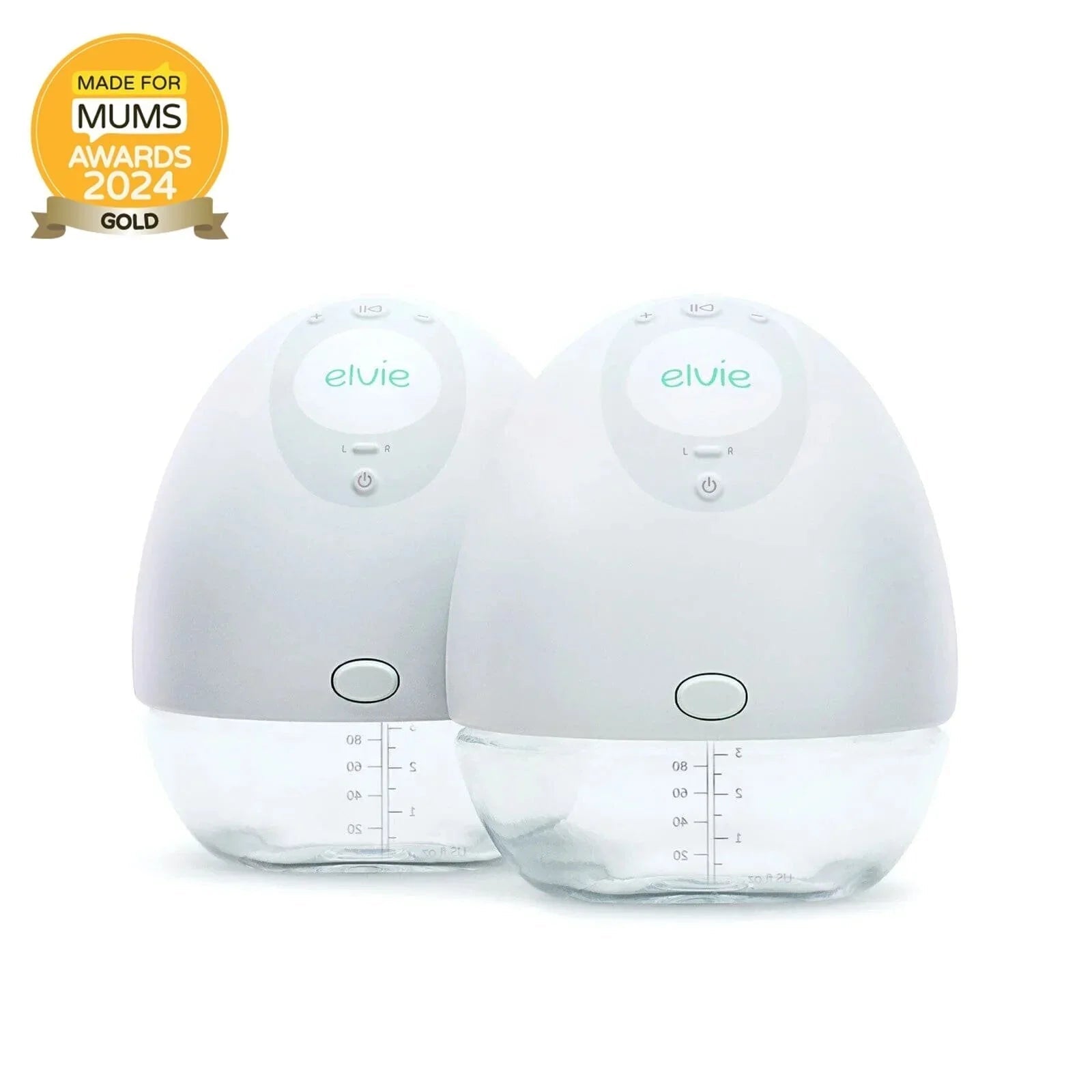 Elvie Pump Double Ultra - Quiet Wearable Electric Breast Pump - mezetto ebebek ebebek