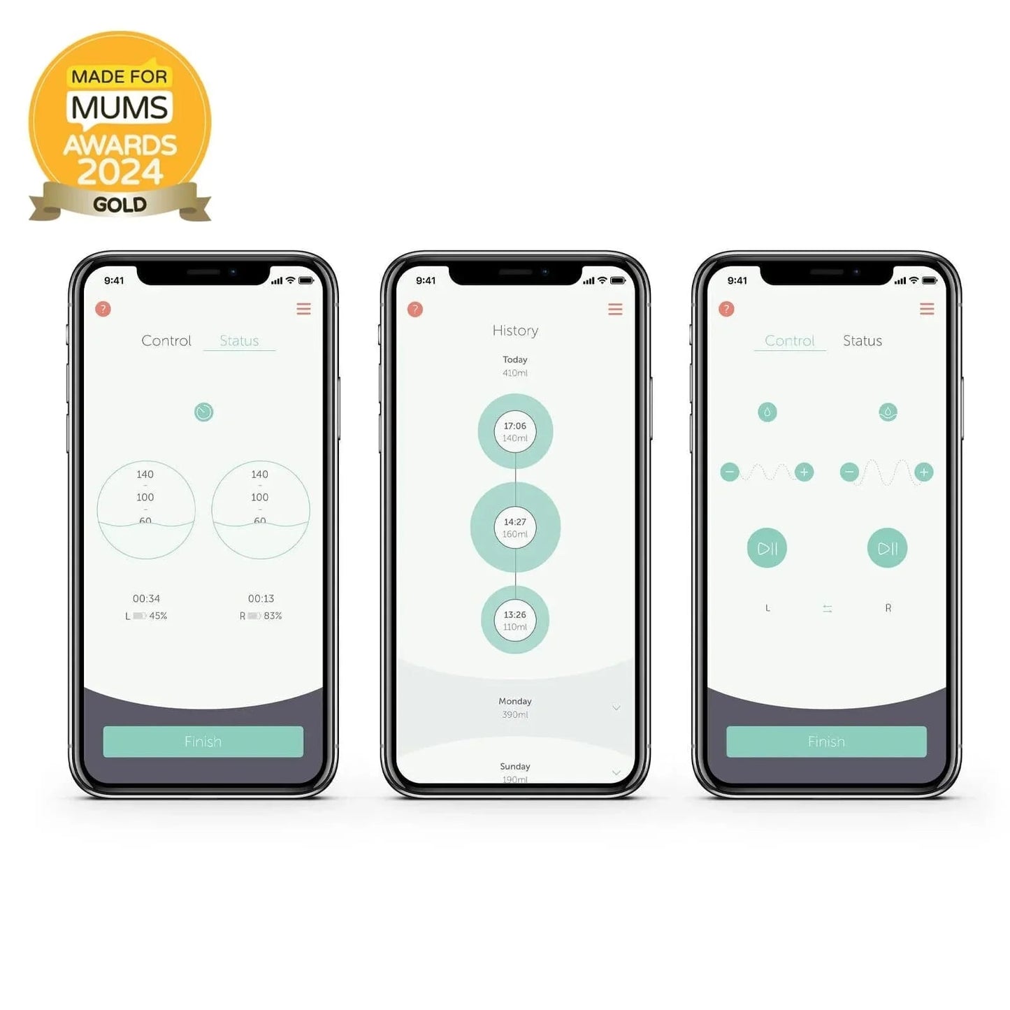 Elvie Pump Double Ultra - Quiet Wearable Electric Breast Pump - mezetto ebebek ebebek