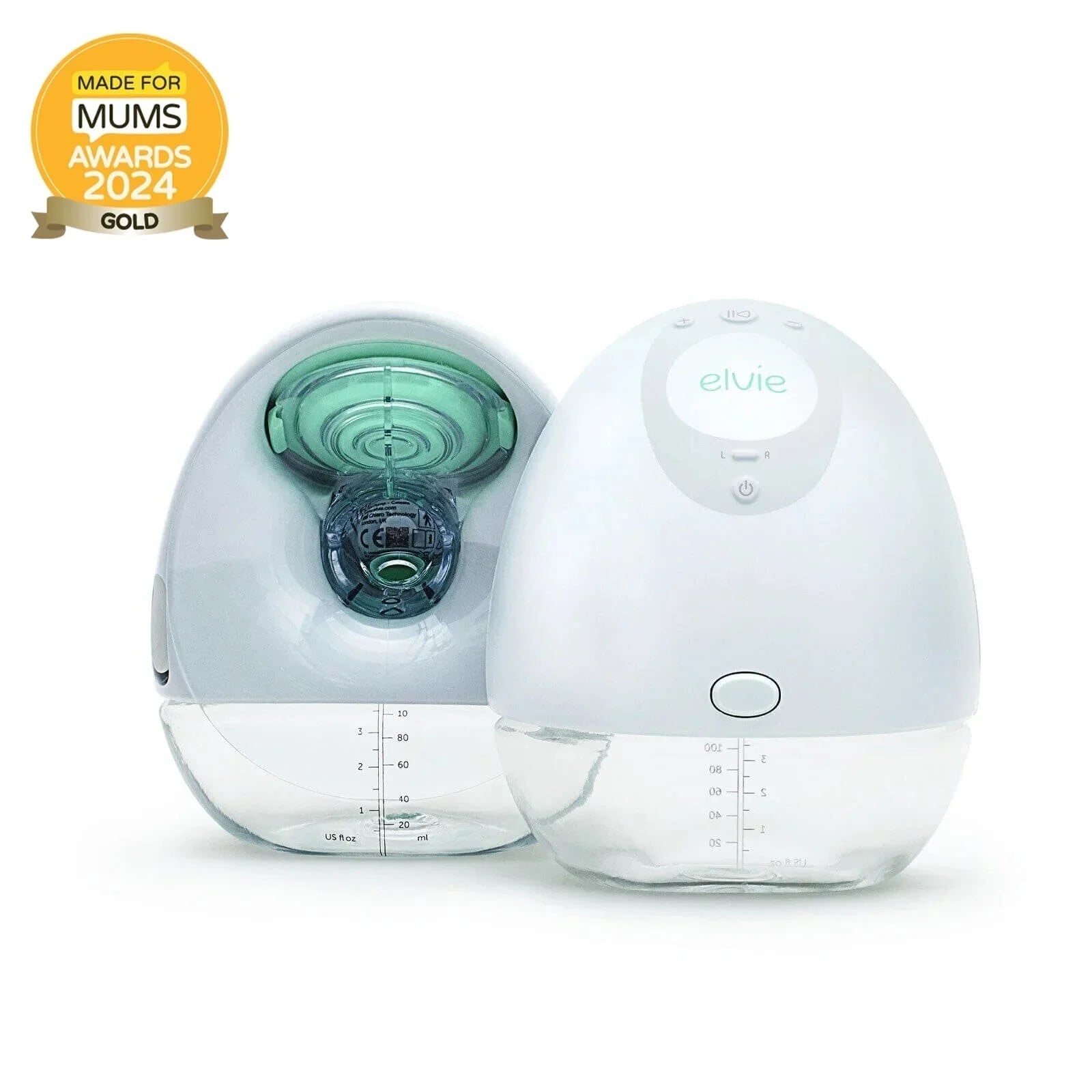 Elvie Pump Double Ultra - Quiet Wearable Electric Breast Pump - mezetto ebebek ebebek