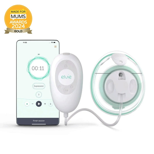 Elvie Stride Hands Free Single Electric Breast Pump - mezetto ebebek ebebek