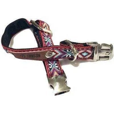 Engraved Charm Cotton Dog Collar by No.29s - mezetto