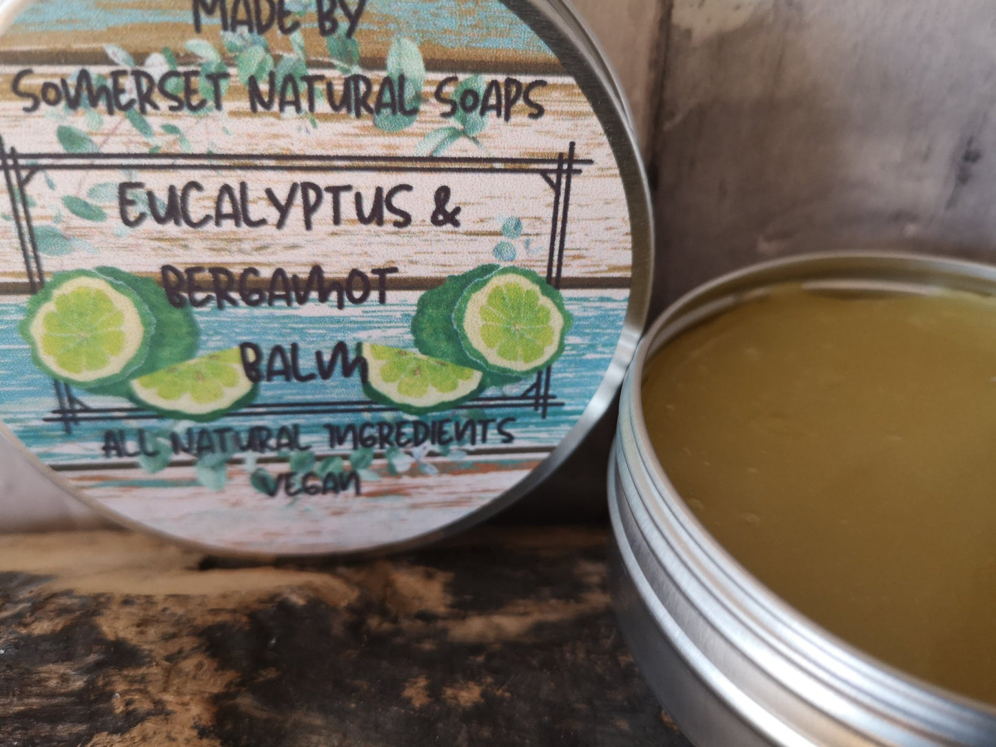 Eucaluptus & Bergamot Balm - mezetto Shopify Collective Somerset Natural Soaps