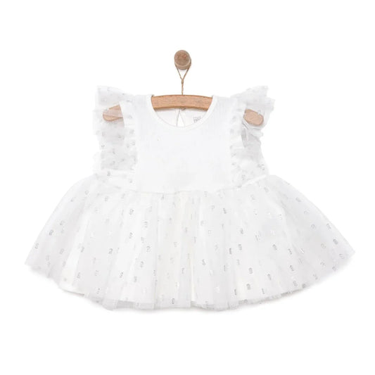 HelloBaby Newborn Girl Special Day Clothing - Ecru