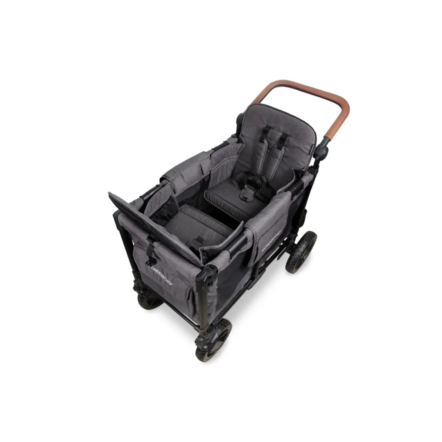 Wonderfold W2 Luxe Pro Stroller Wagon - Charcoal Grey