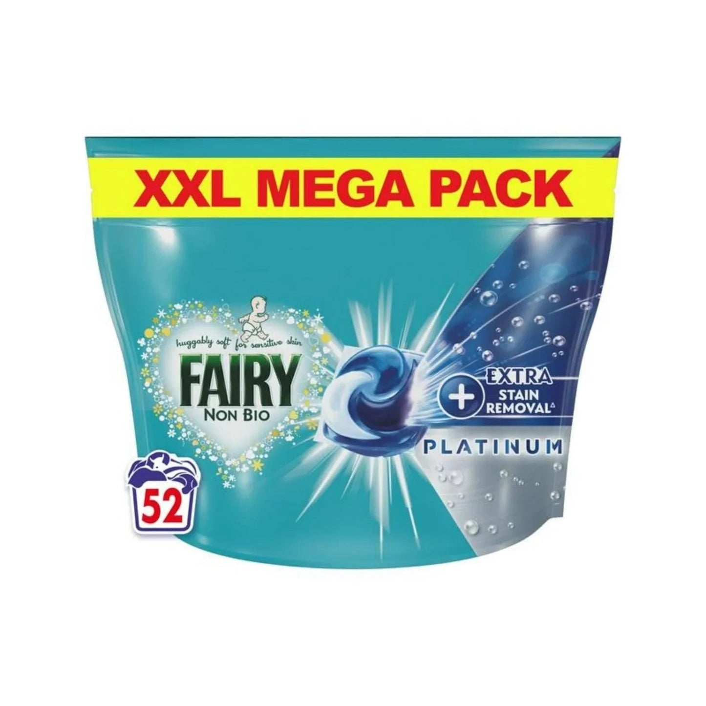 Fairy Non Bio Platinum Pods 52 Tablets - mezetto ebebek ebebek