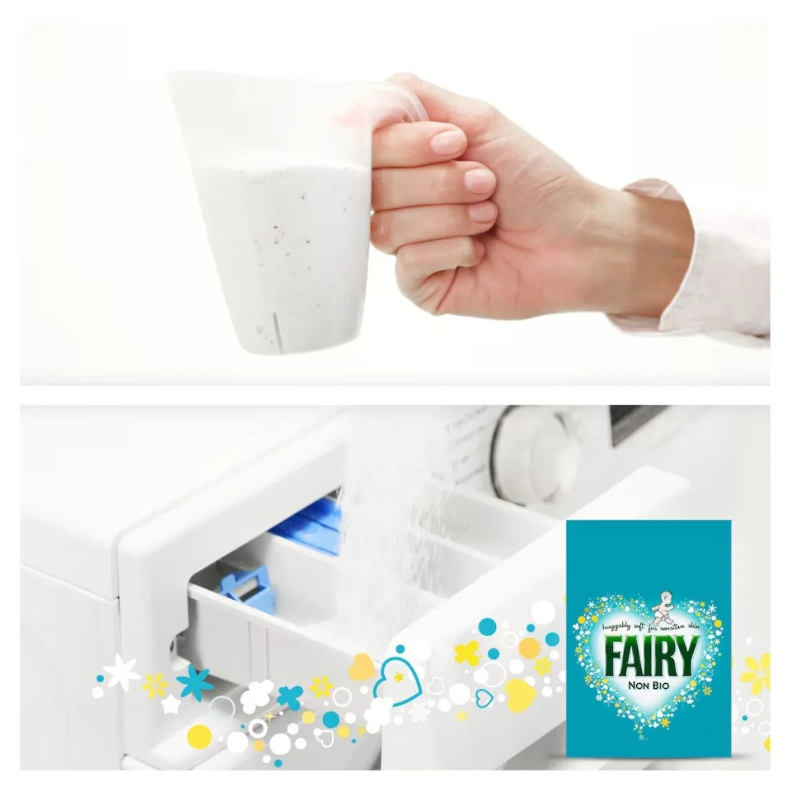 Fairy Non Bio Washing Powder 40 Washes - mezetto ebebek ebebek