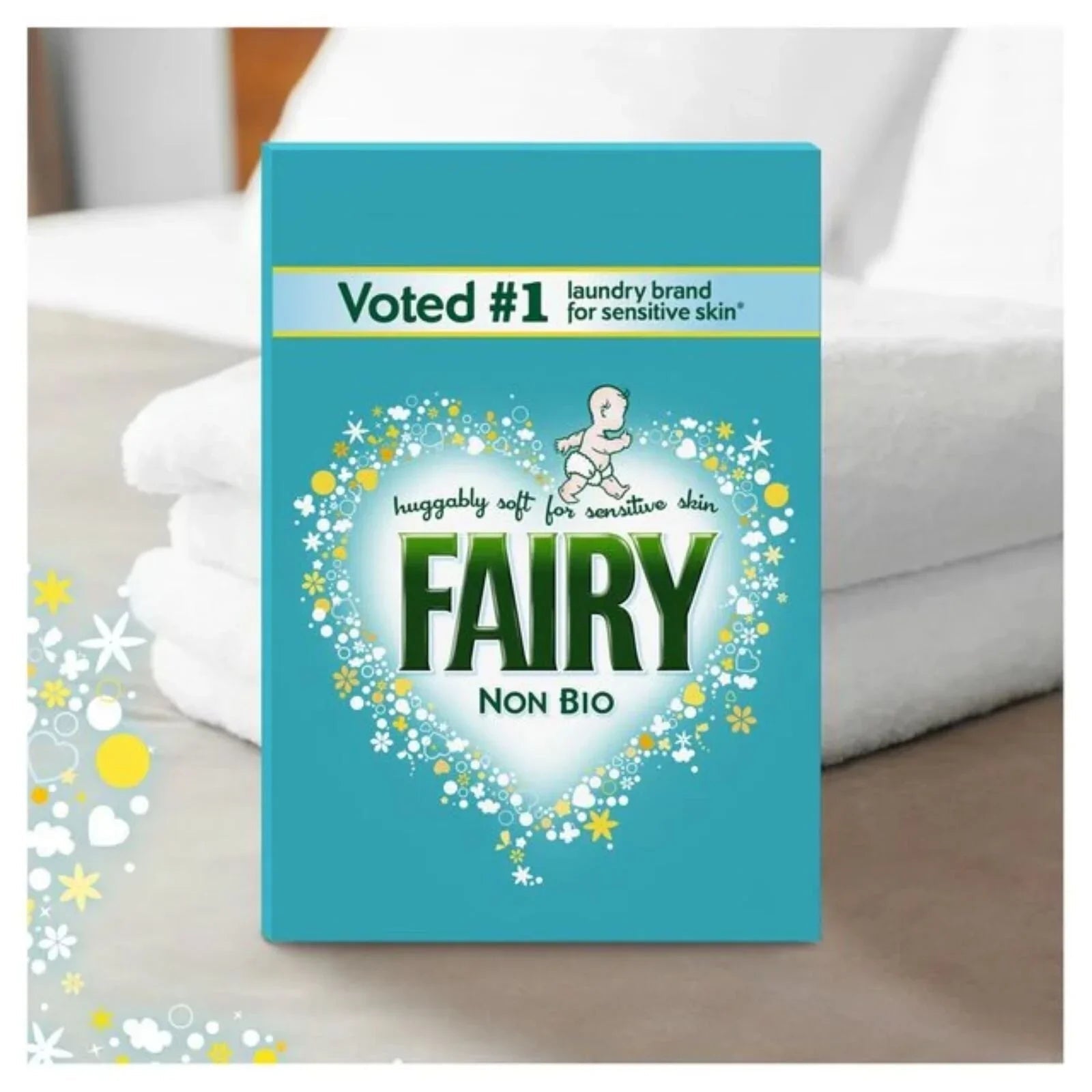 Fairy Non Bio Washing Powder for Sensitive Skin 40 washes - mezetto ebebek ebebek
