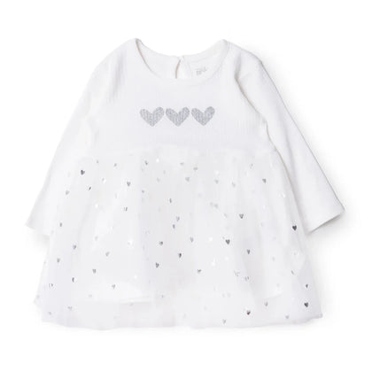HelloBaby Newborn Girl Special Day Clothing - Ecru