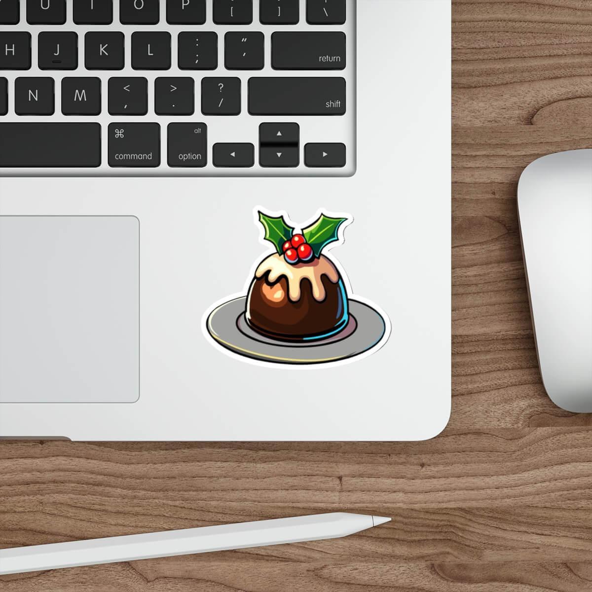 Festive Christmas Pudding Waterproof Sticker - mezetto KEOLIX KEOLIX