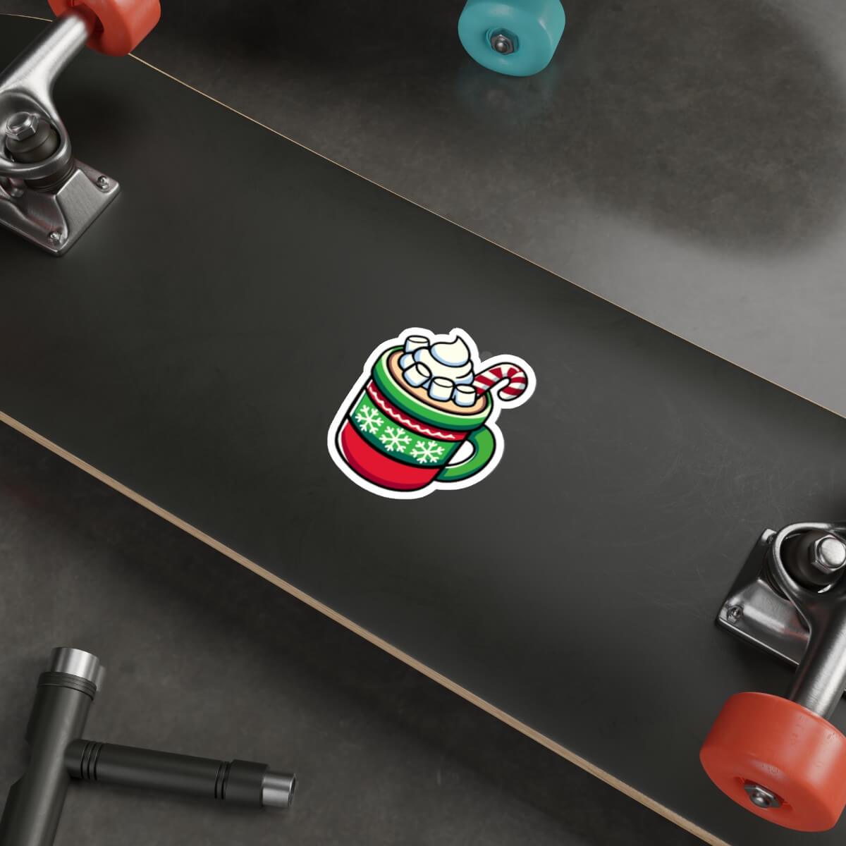Festive Hot Chocolate Christmas Sticker - mezetto KEOLIX KEOLIX