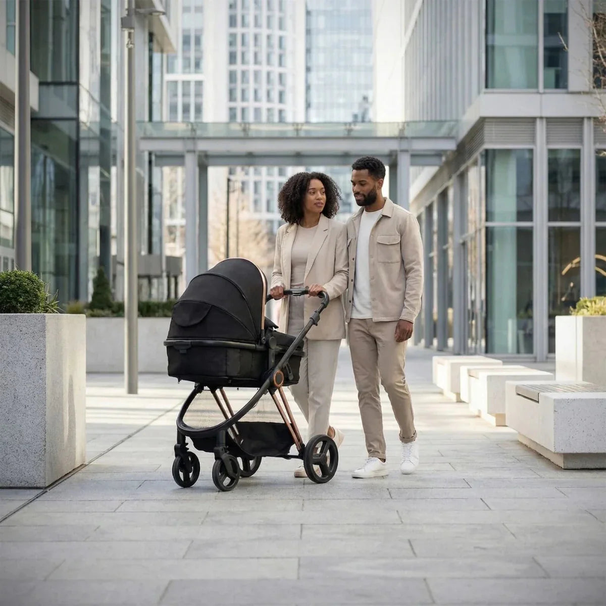 Red Kite Push Me Pace i-Size 2-in-1 Neo Travel System - Amber