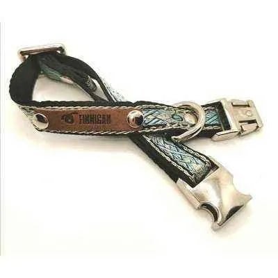 Finnigan Royal Collection Small Designer Dog Collar with Personalised Engraving - mezetto