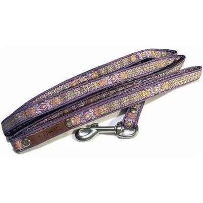 Finnigan's Luxe Chic Cotton Dog Lead - mezetto