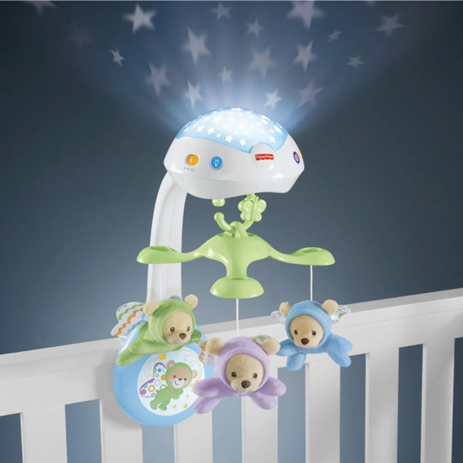Fisher - Price Butterfly Dreams 3 - in - 1 Projection Mobile - mezetto ebebek ebebek