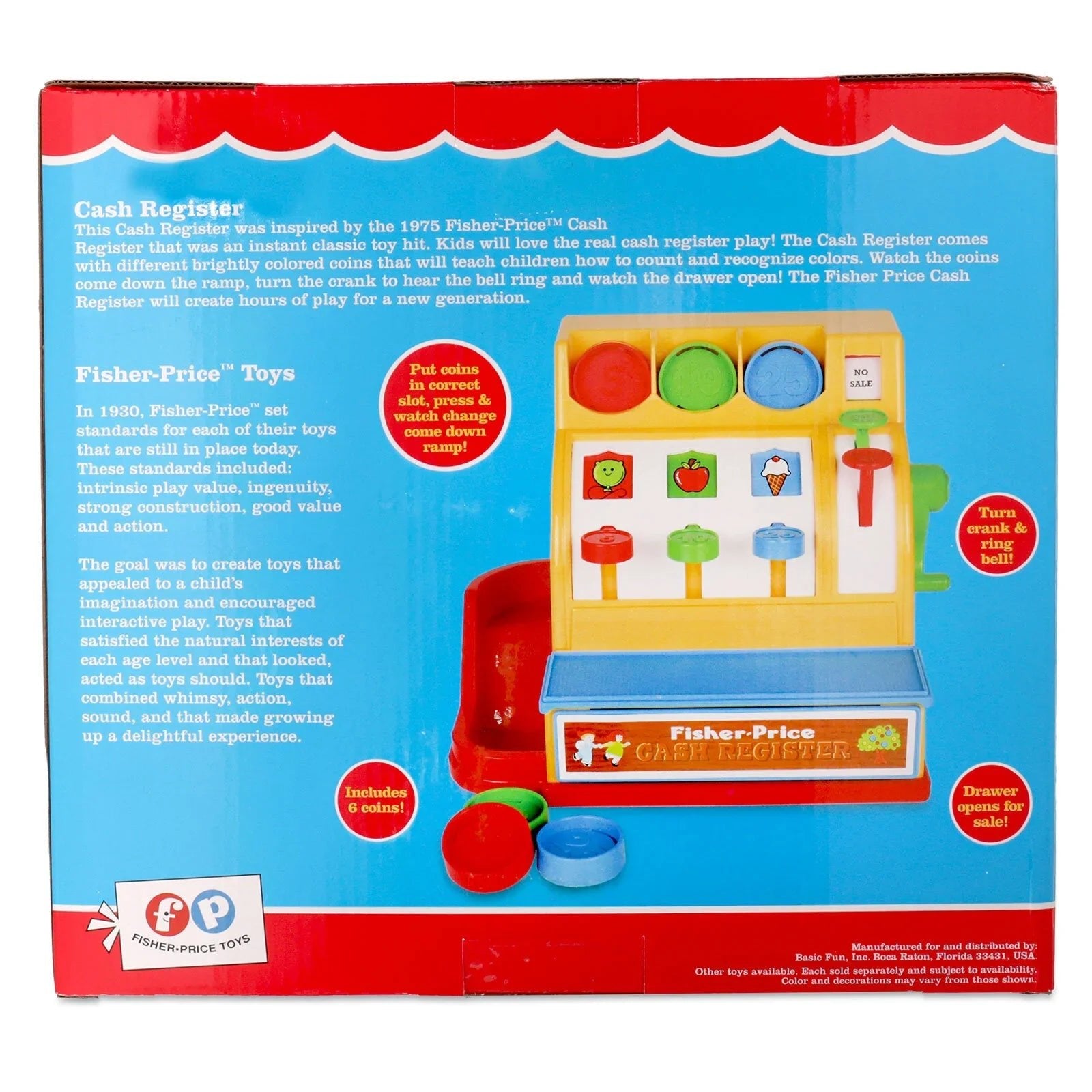 Fisher Price Classic Cash Register - mezetto ebebek ebebek