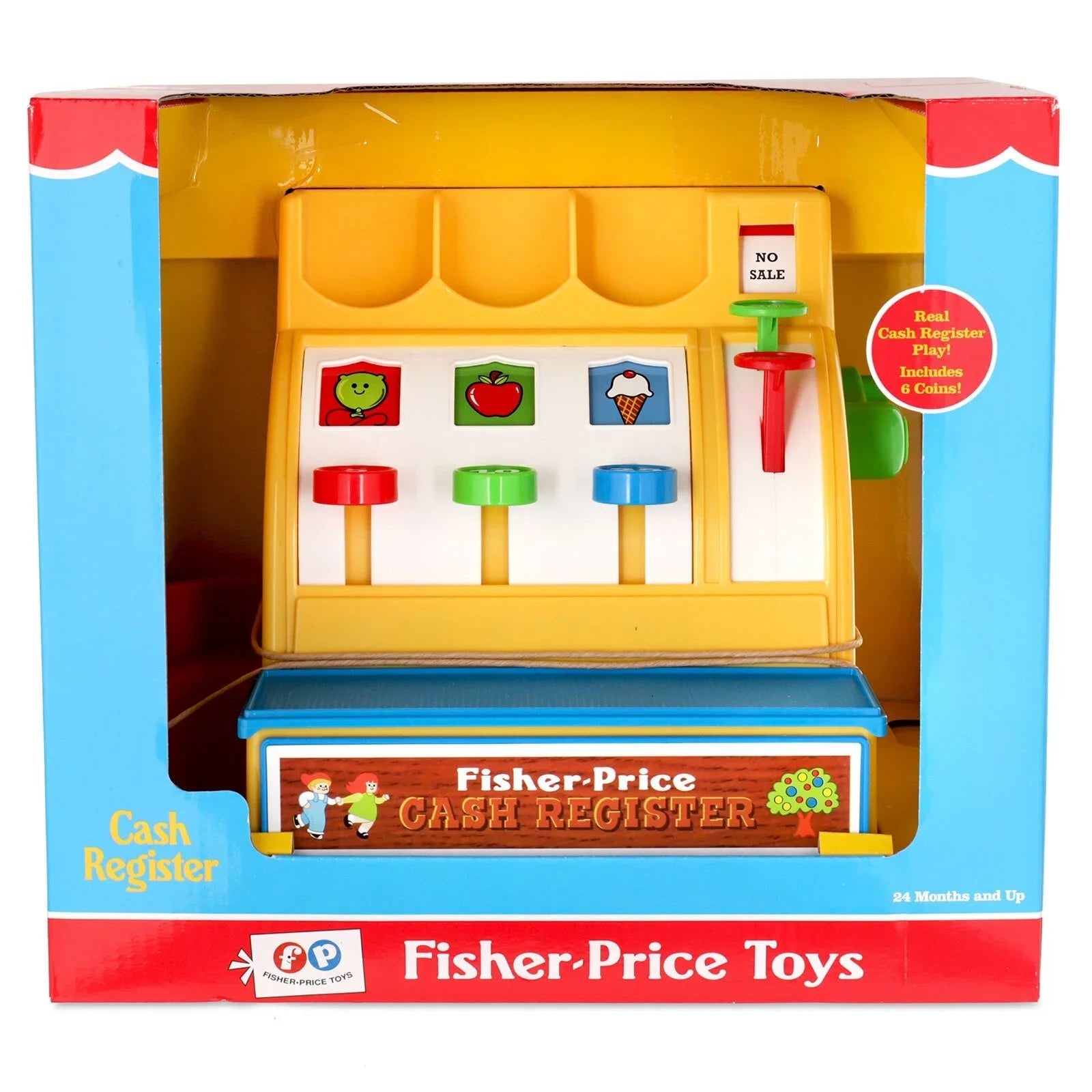 Fisher Price Classic Cash Register - mezetto ebebek ebebek