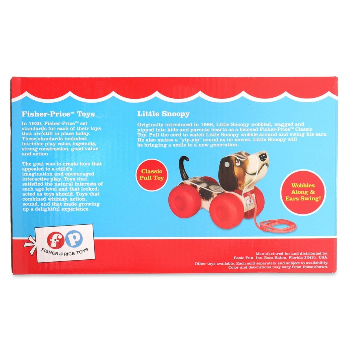 Fisher Price Classic Little Snoopy - mezetto ebebek ebebek