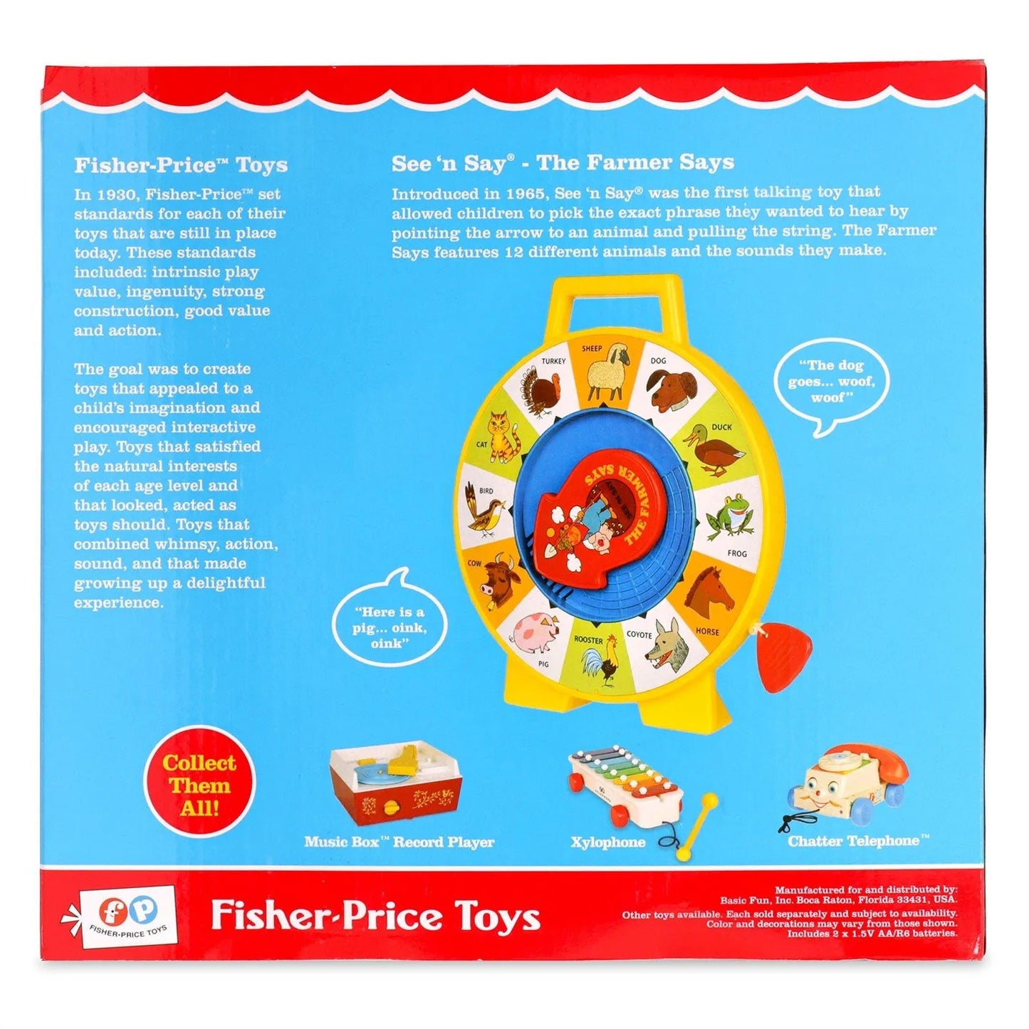 Fisher Price Classic See 'n Say Farmer Says - mezetto ebebek ebebek