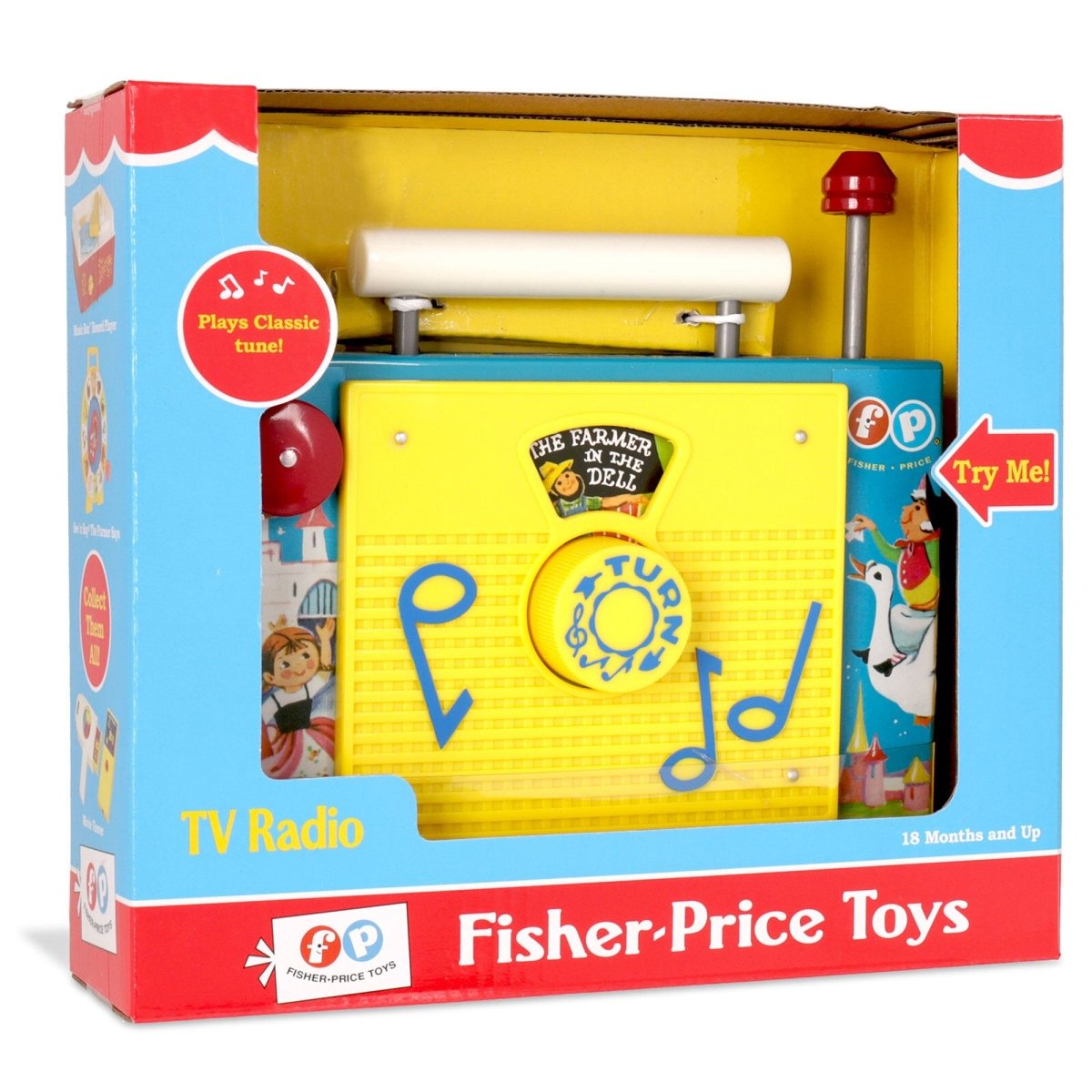 Fisher Price Classic TV/Radio - mezetto ebebek ebebek