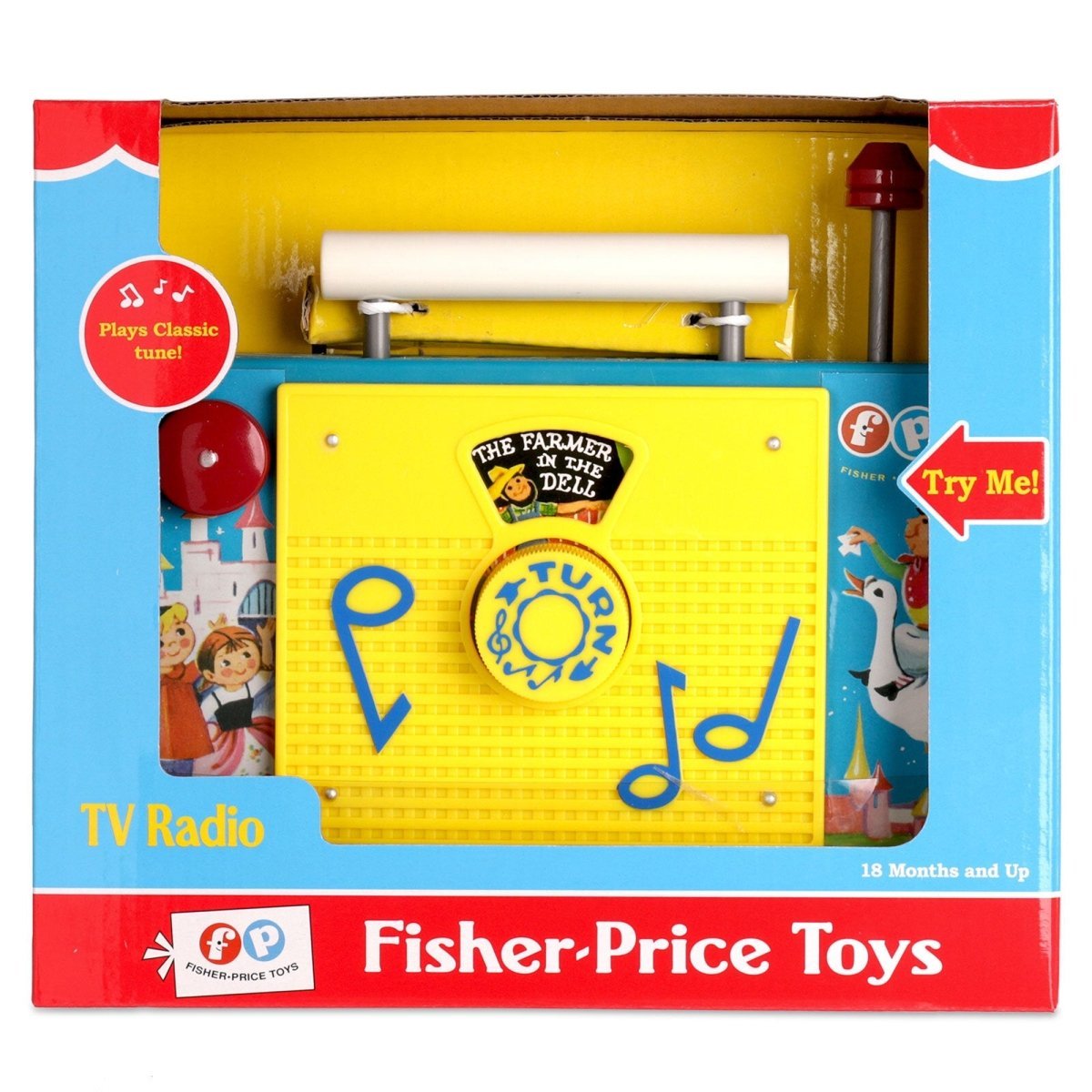 Fisher Price Classic TV/Radio - mezetto ebebek ebebek