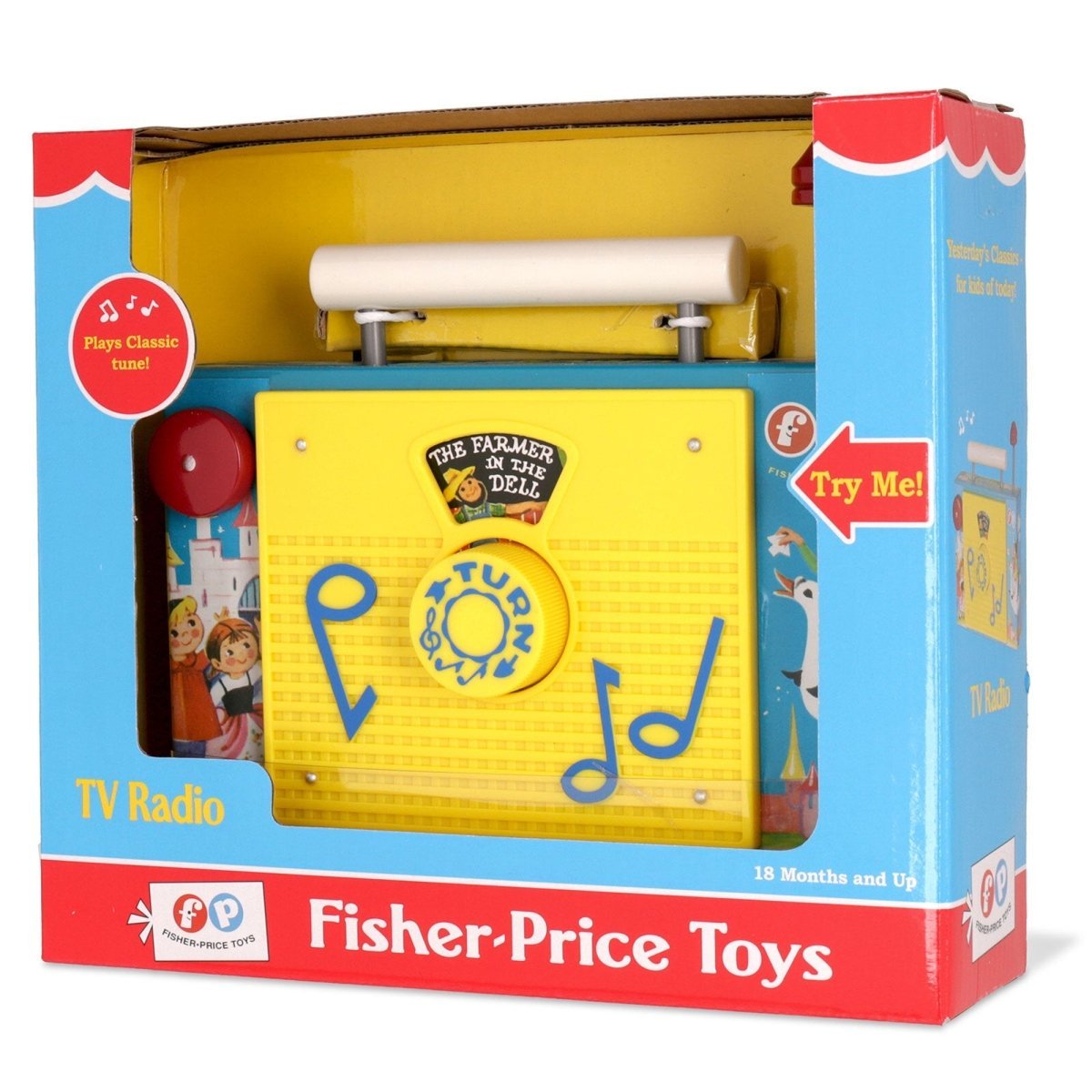 Fisher Price Classic TV/Radio - mezetto ebebek ebebek