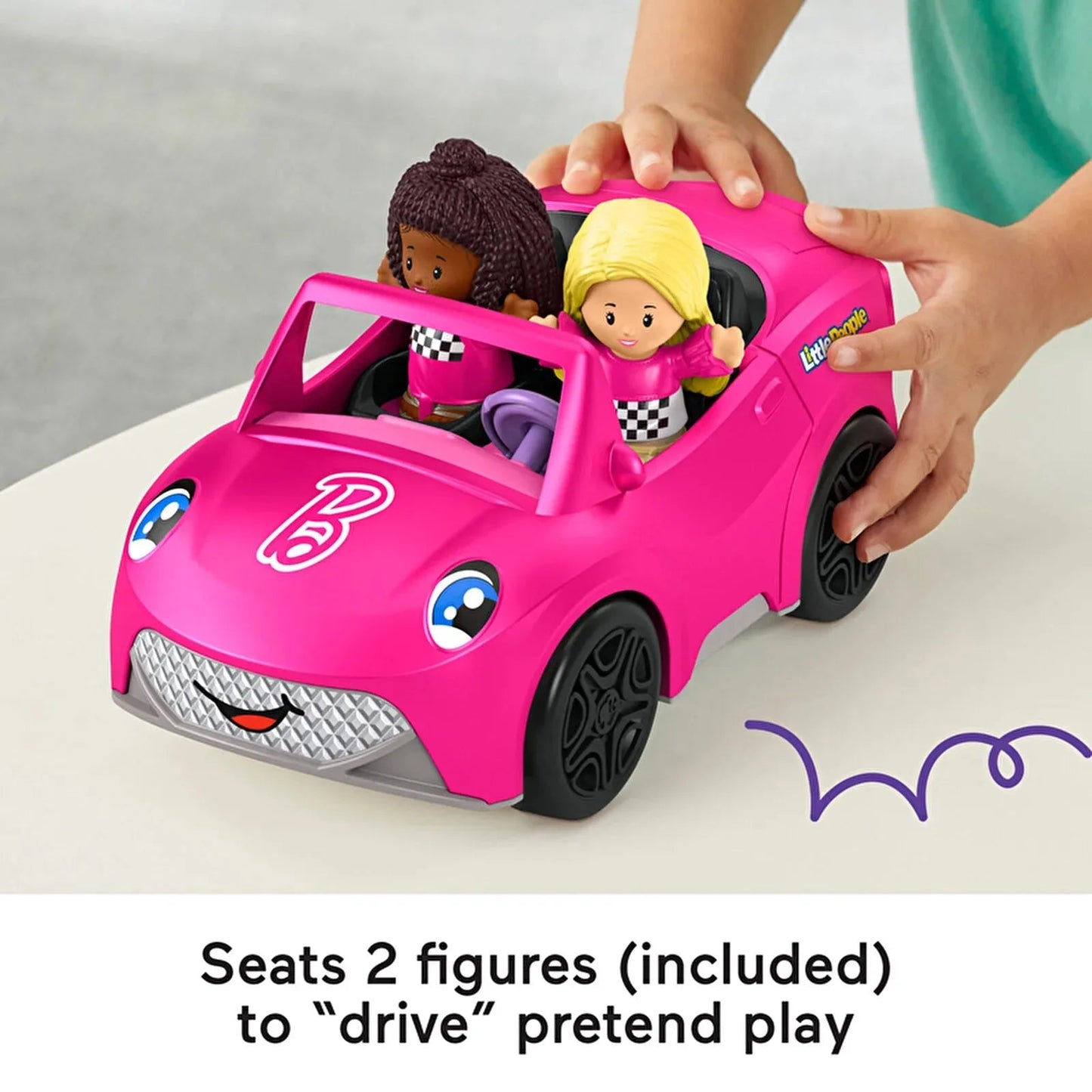 Fisher - Price Little People Barbie Convertible - mezetto ebebek ebebek