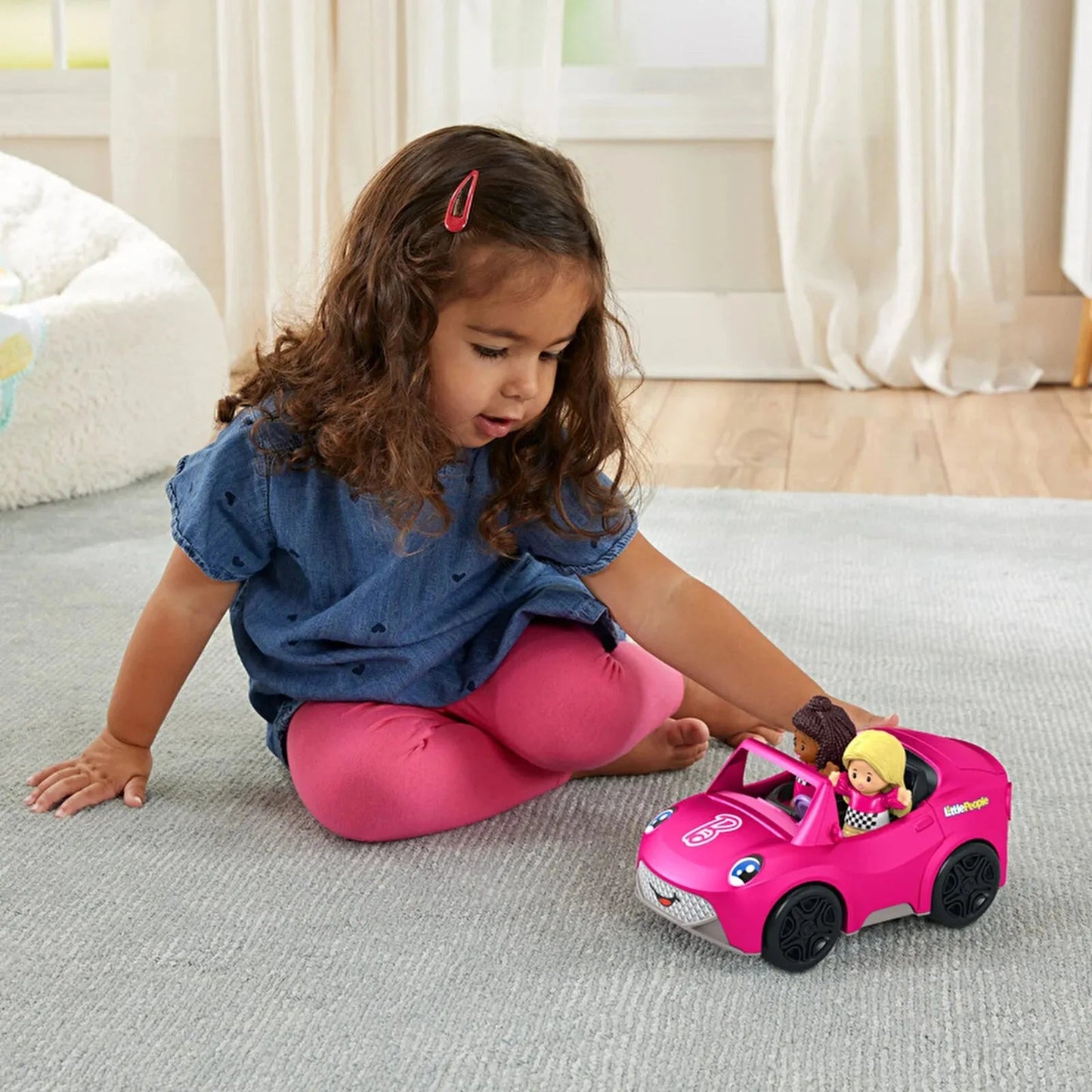 Fisher - Price Little People Barbie Convertible - mezetto ebebek ebebek