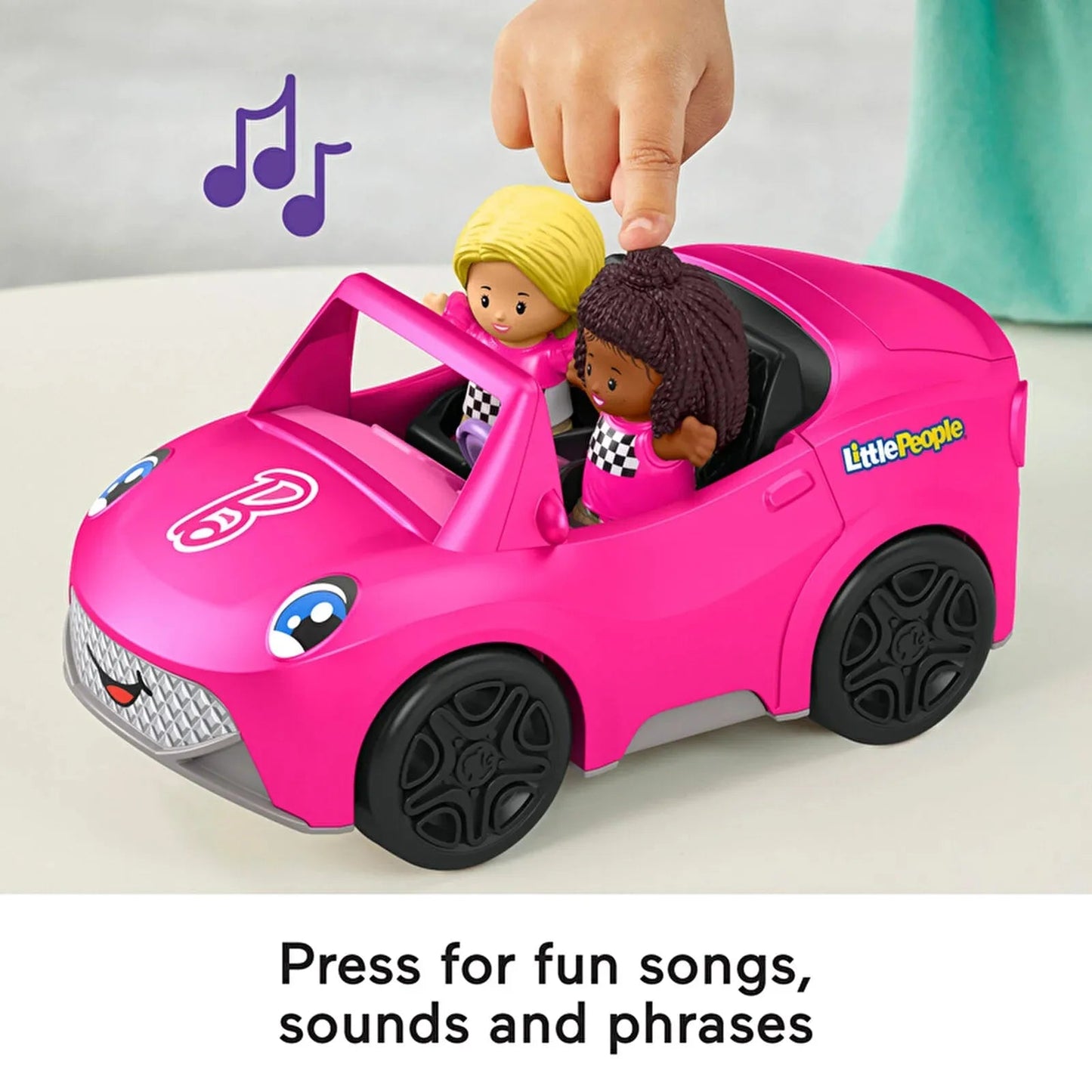 Fisher - Price Little People Barbie Convertible - mezetto ebebek ebebek