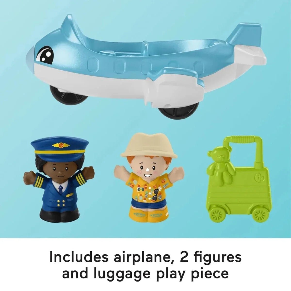 Fisher - Price Little People Everday Adventures Airport Playset - mezetto ebebek ebebek