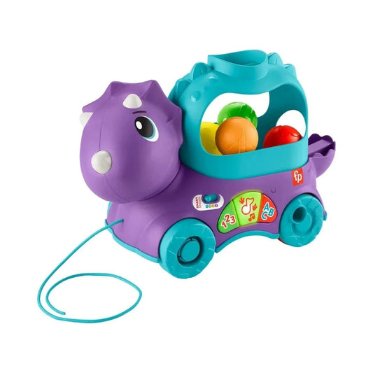 Fisher - Price Poppin Triceratops - mezetto ebebek ebebek