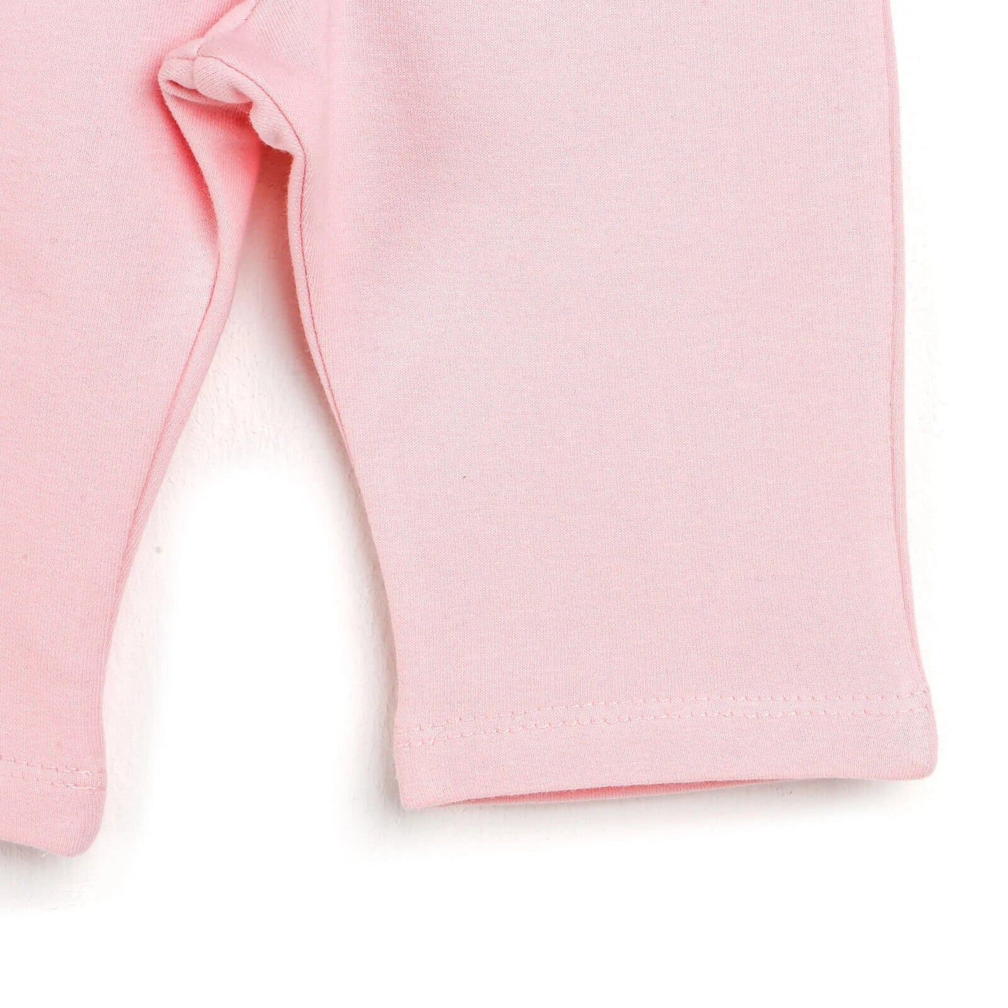 For My Baby Newborn Leopard Sweatshirt - Grey Melange - mezetto ebebek ebebek