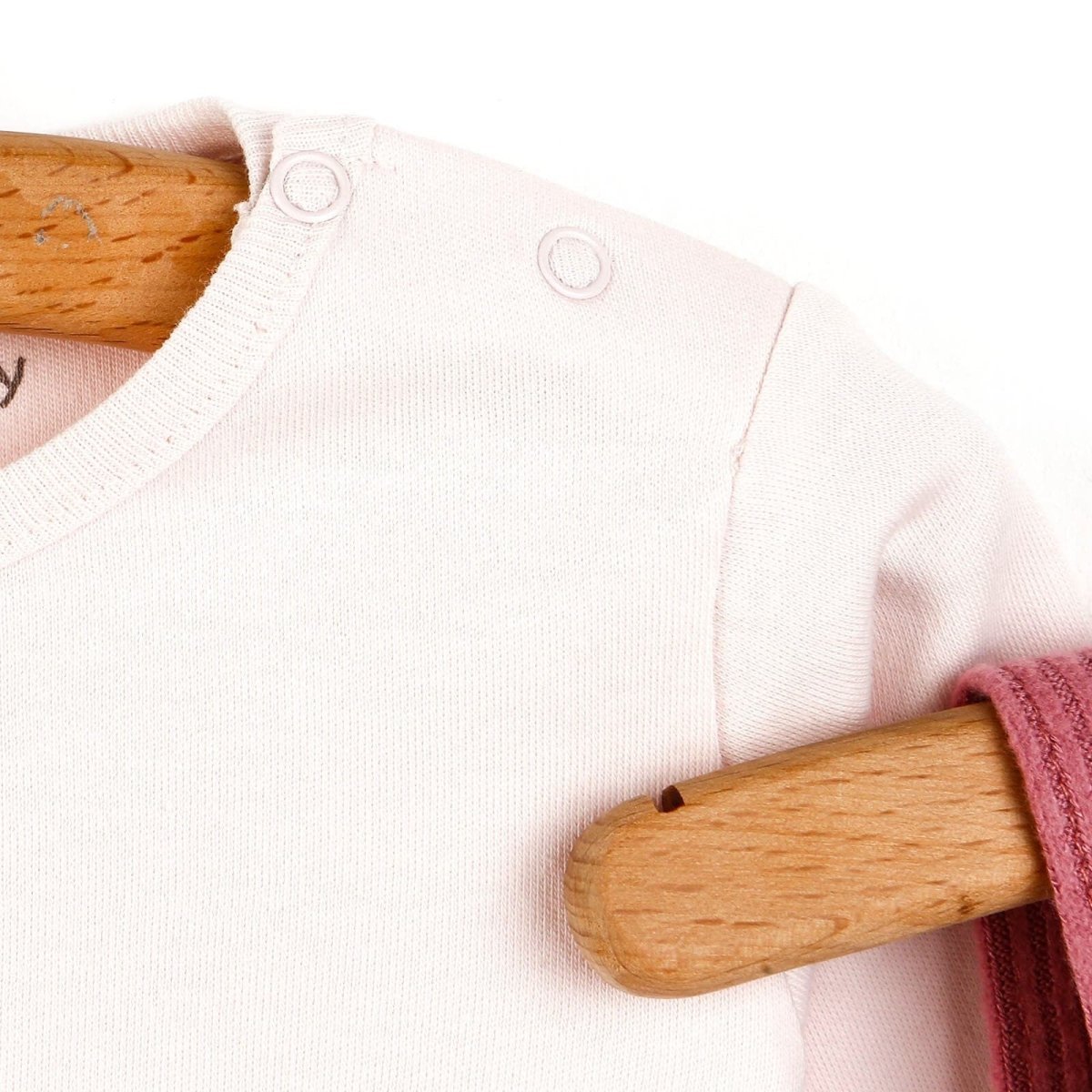 For My Baby Newborn My Family Overalls - Slippers - Light Rose - mezetto ebebek ebebek