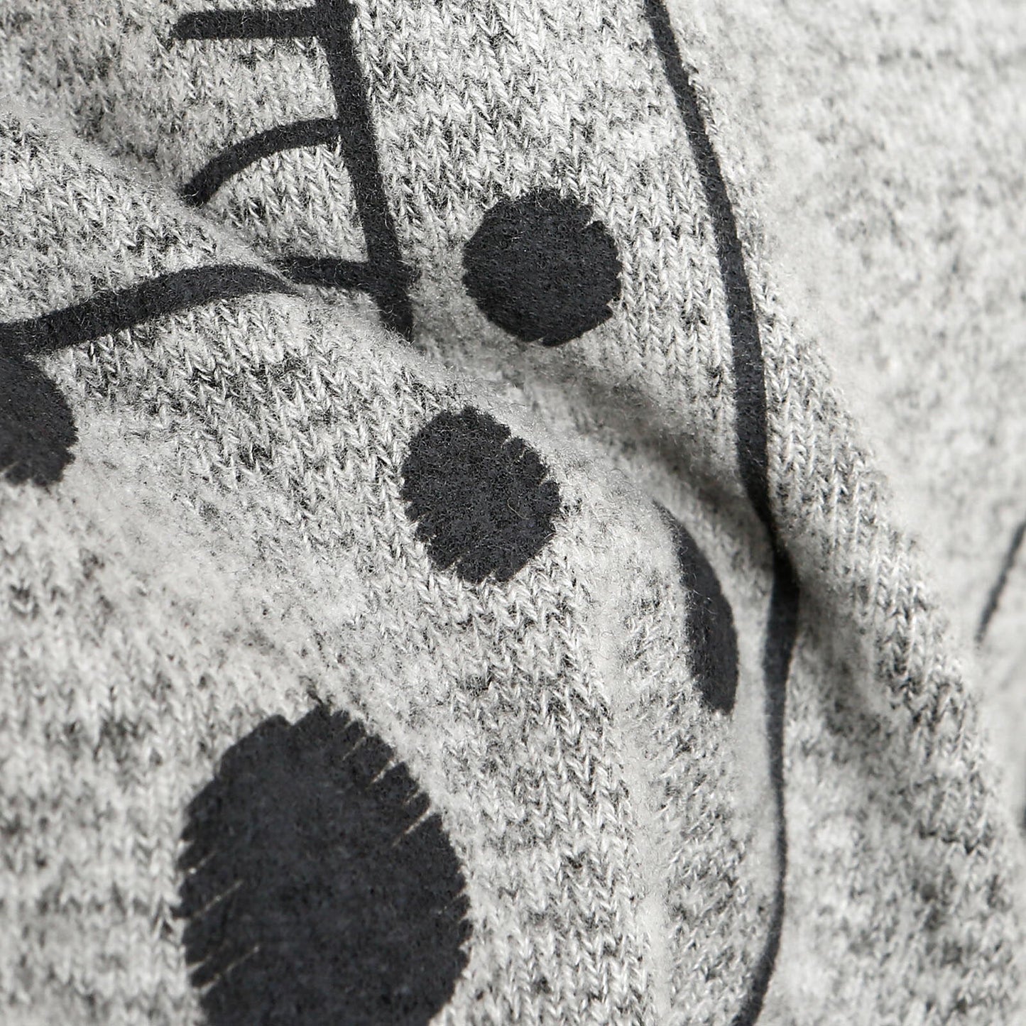 For My Baby Newborn Wild Overalls - Sweatshirt - Grey Melange - mezetto ebebek ebebek