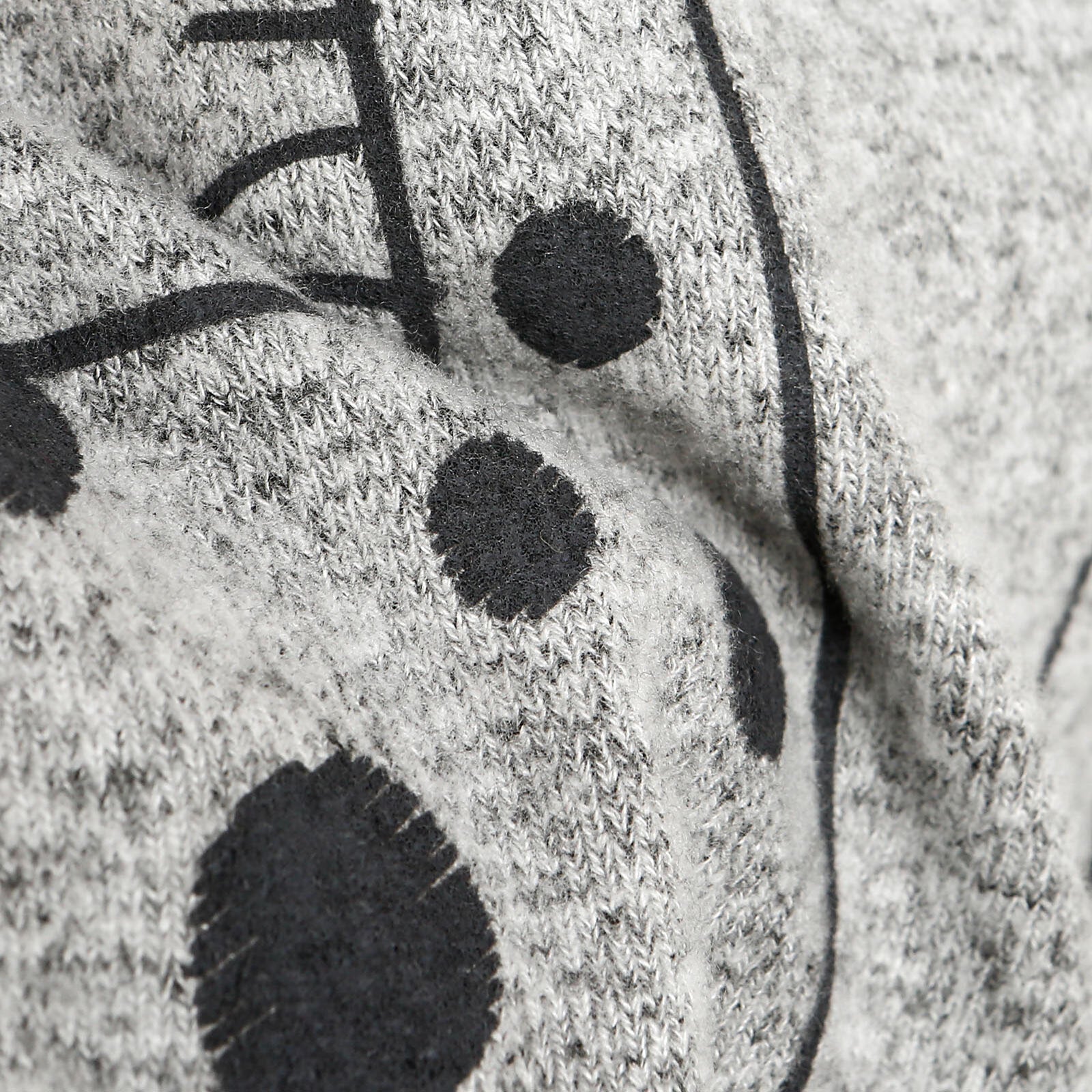 For My Baby Newborn Wild Overalls - Sweatshirt - Grey Melange - mezetto ebebek ebebek