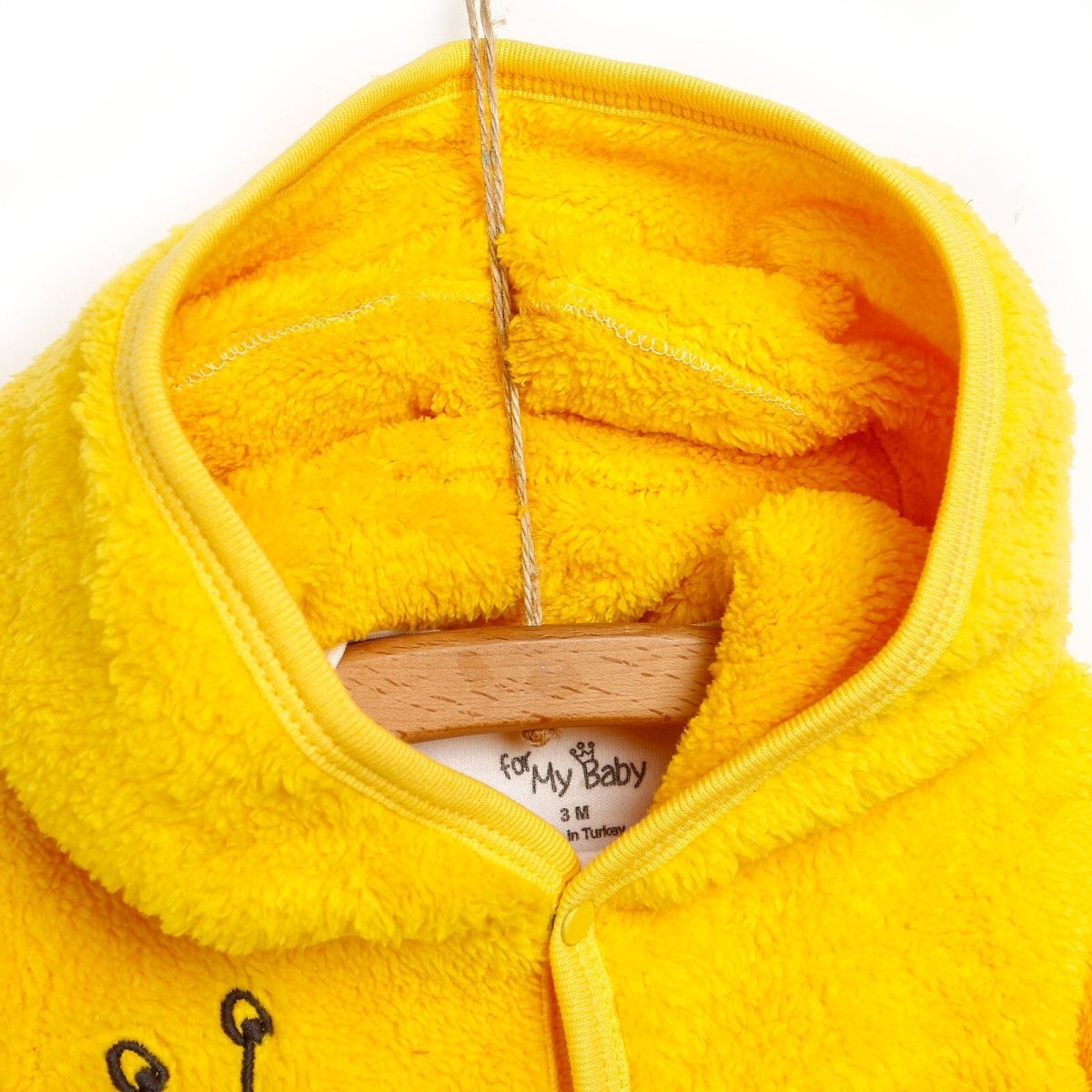 For My Baby Newborn Wild Sweatshirt - Vest - Dark Grey - mezetto ebebek ebebek