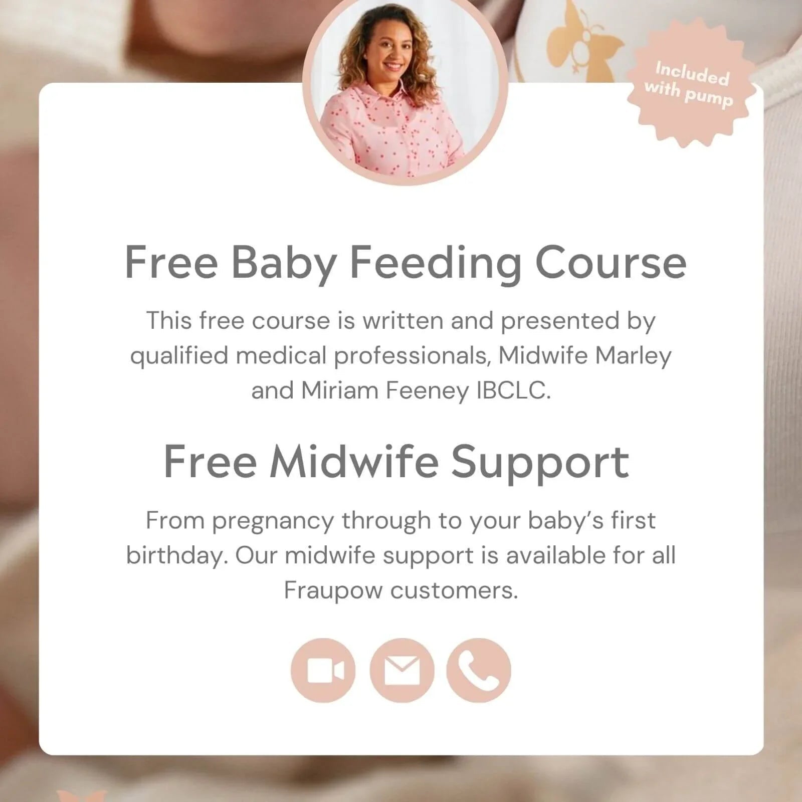 Fraupow Wearable Electric Breast Pump - mezetto ebebek ebebek