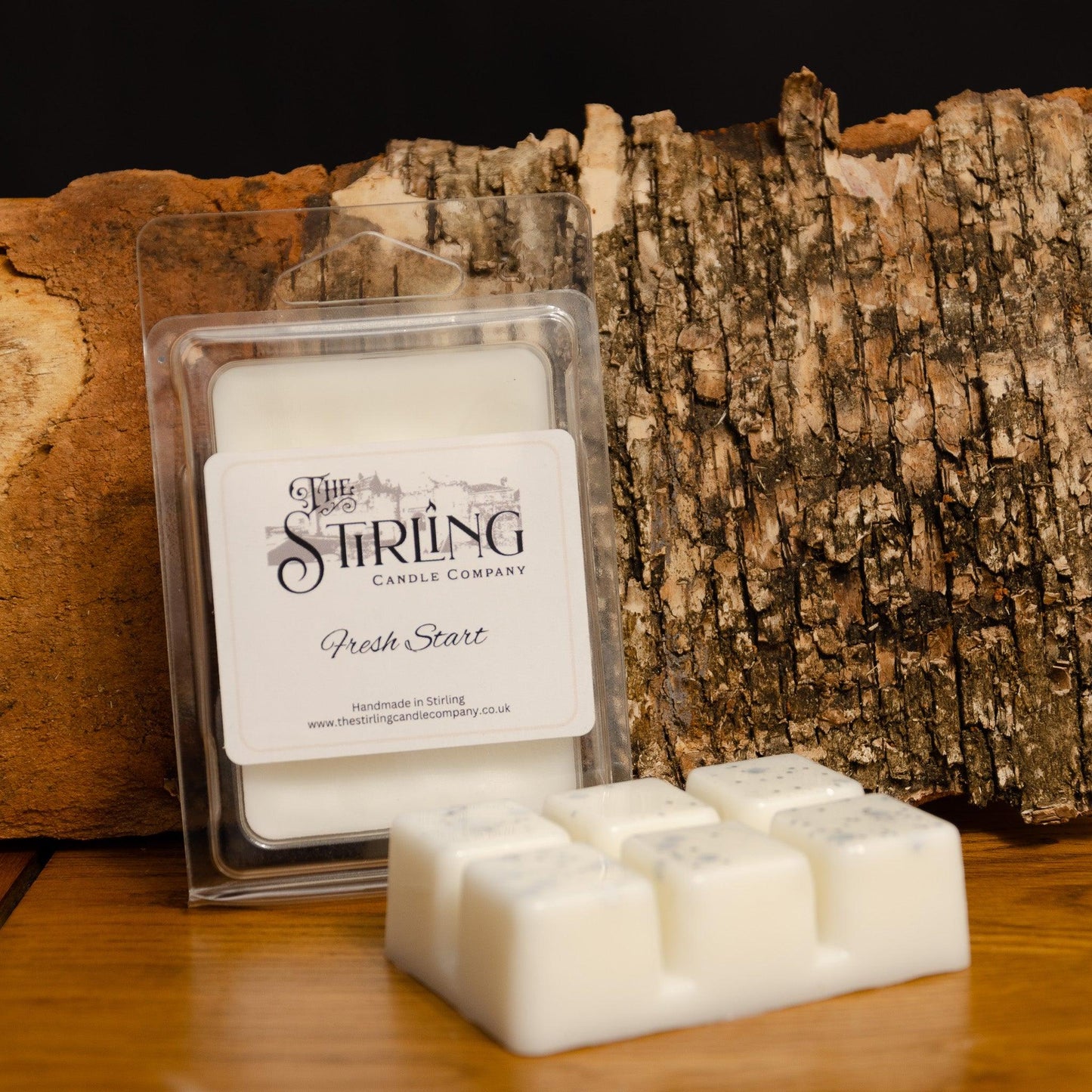 Fresh Start - Wax Melt Clamshell - mezetto Shopify Collective The Stirling Candle Company